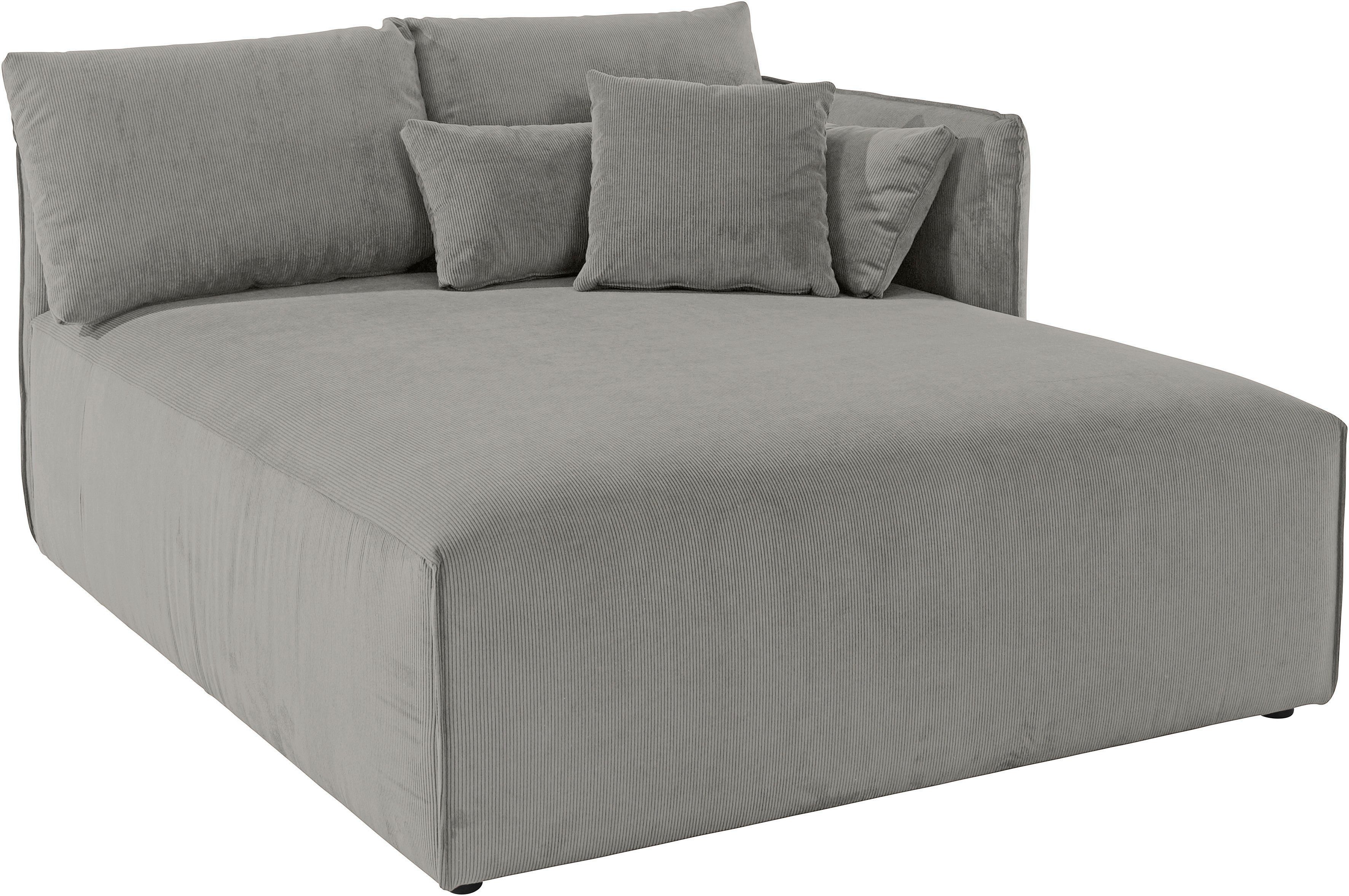 andas Ottomane Nöre Lounge-module - om zelf samen te stellen, breedte 138 cm, diepte 168 cm
