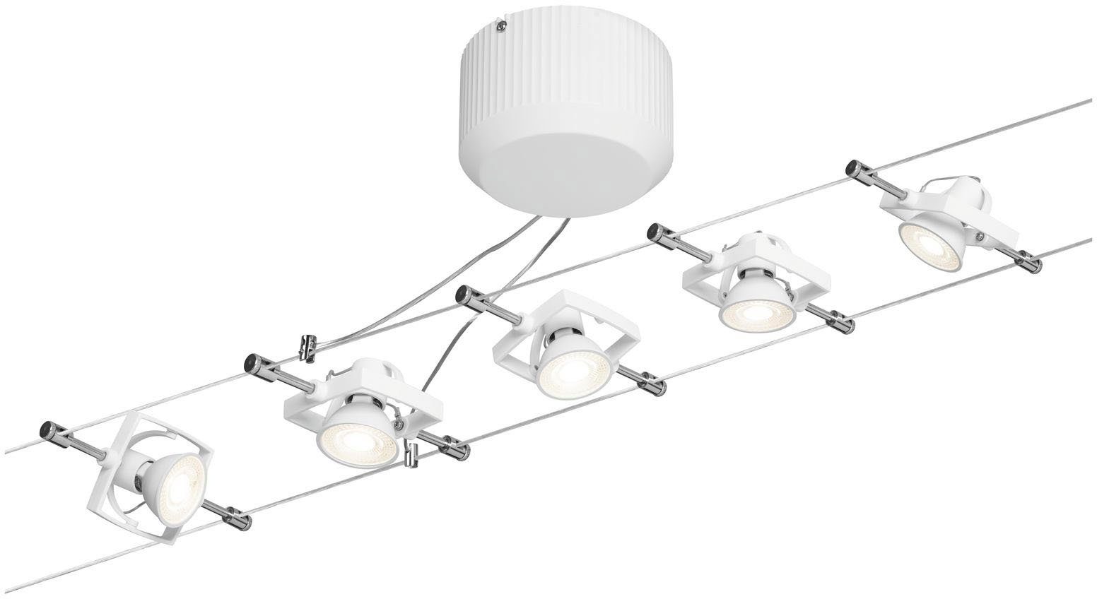 Paulmann Led-plafondlamp Mac II (5 stuks) plafondlampen wit