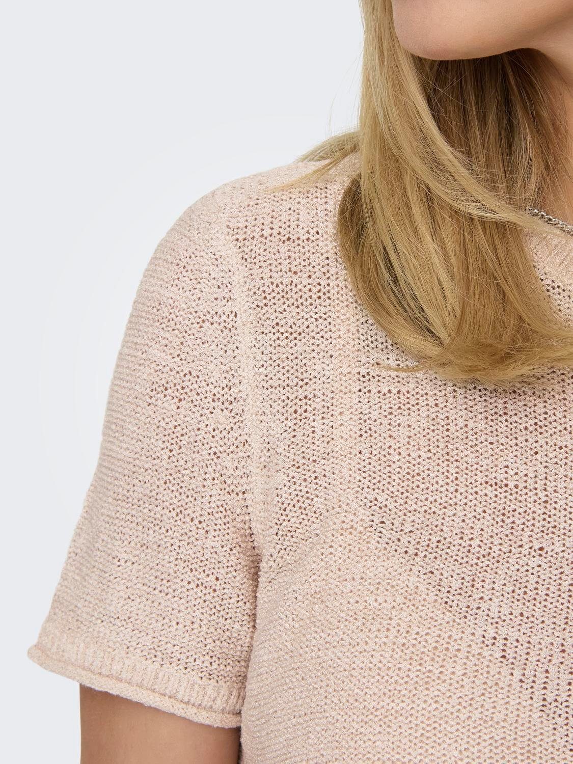 Only Trui met korte mouwen ONLSUNNY S/S PULLOVER NOOS KNT
