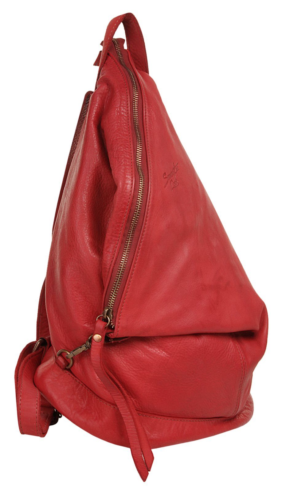 Samantha Look Rugzak echt leer, made in italy
