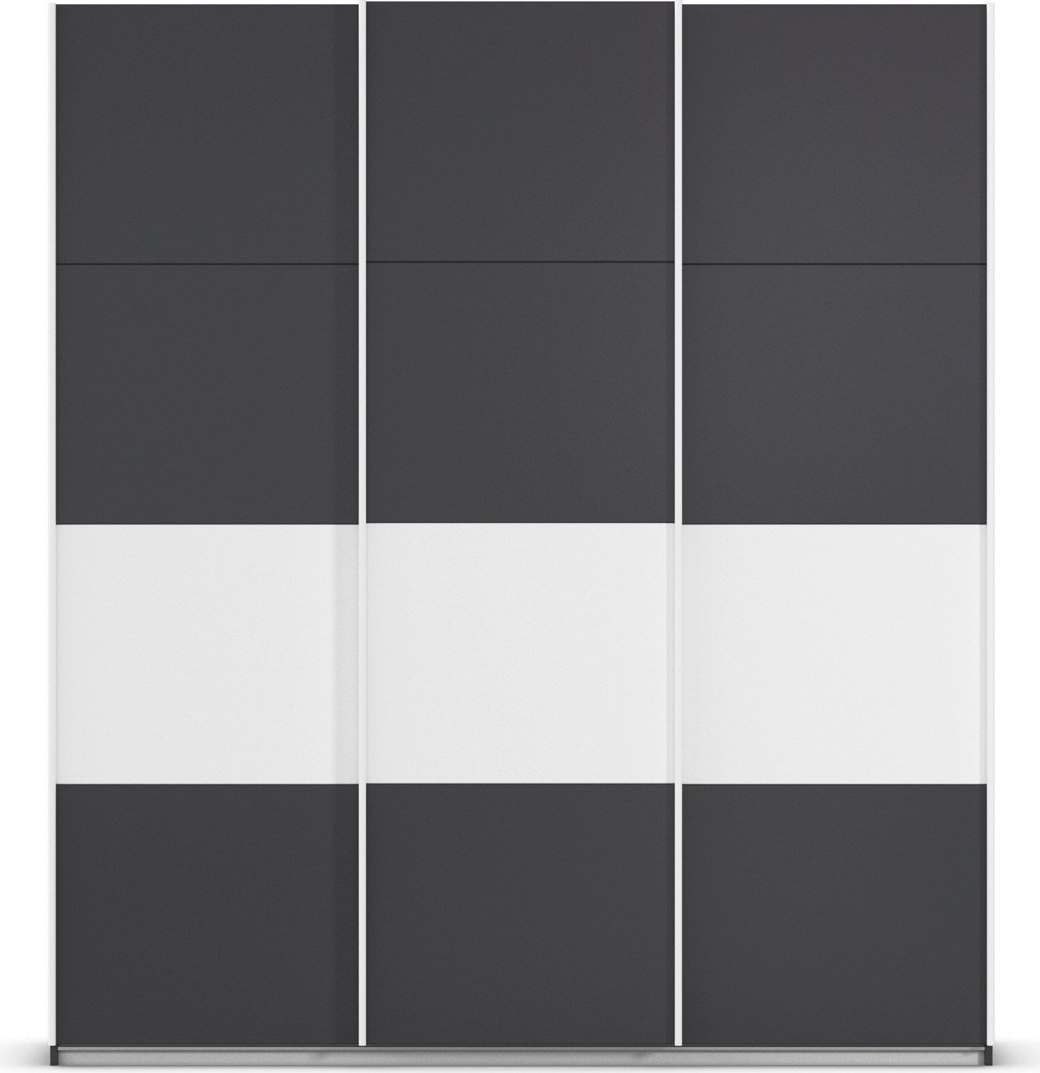 rauch Schuifdeurkast Kledingkast Kast Garderobe CORTONA inclusief indeling, 2 stoffen dozen en extra planken