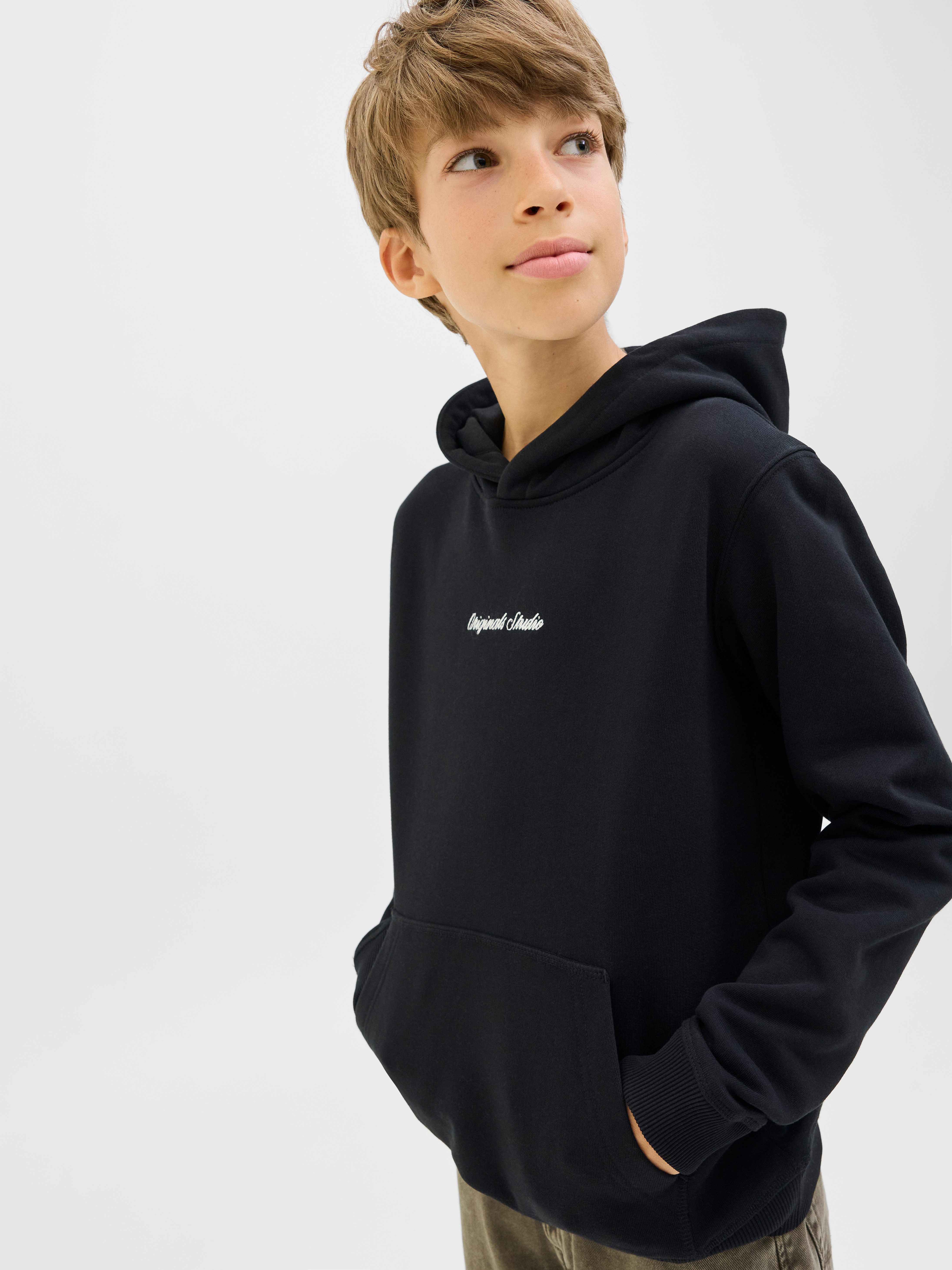 Jack & Jones Junior Hoodie JORNORREBRO EMB SWEAT HOOD NOOS JNR