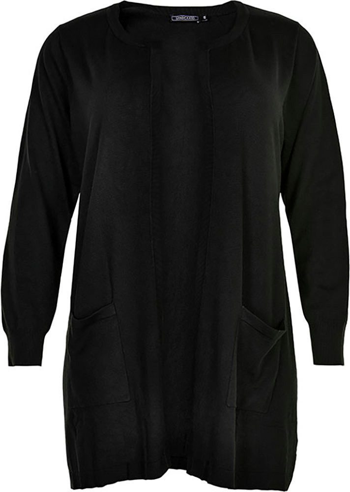 SANDGAARD Cardigan Helsinki in gemêleerde look