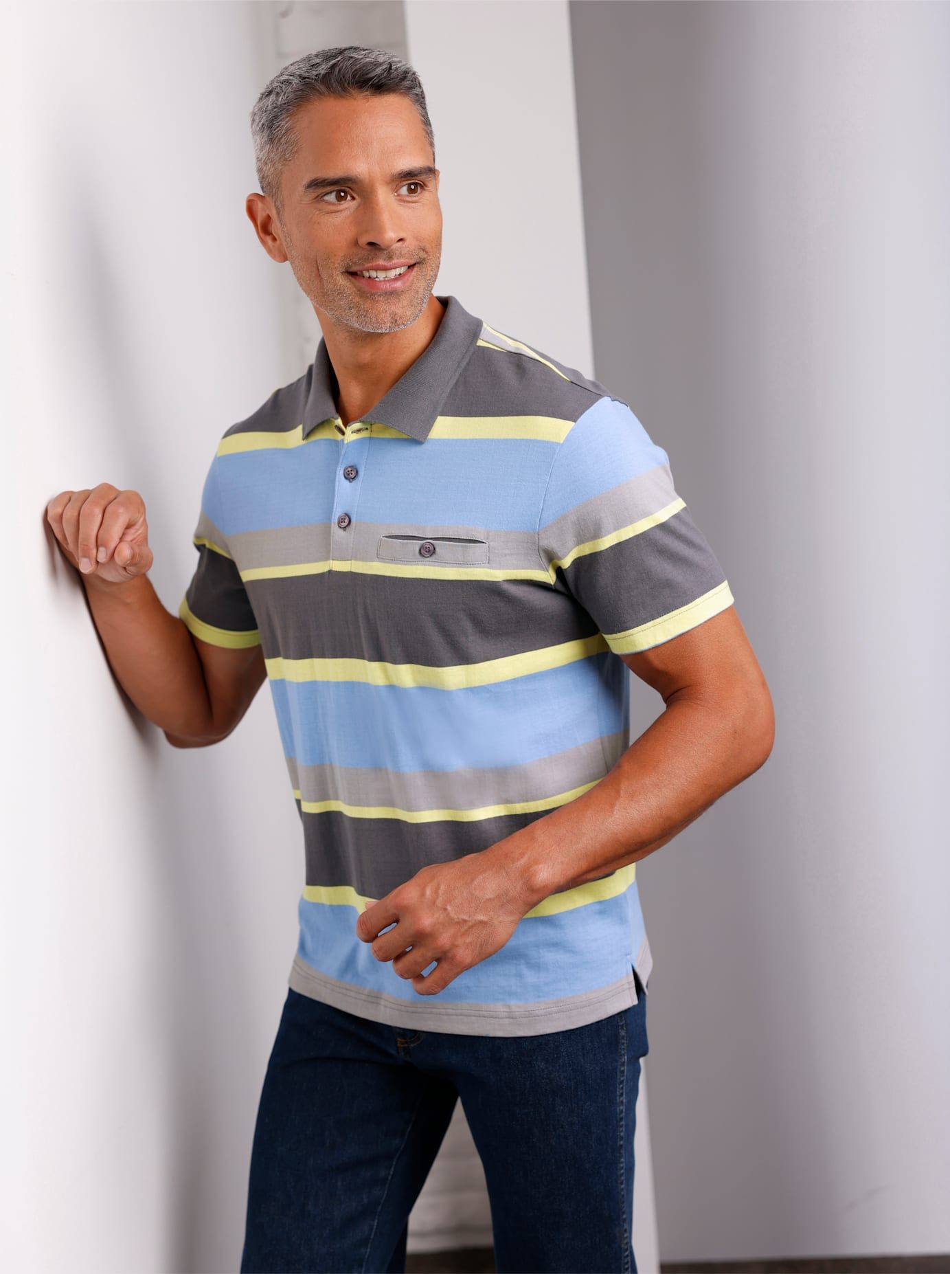 Classic Poloshirt met korte mouwen (1-delig)