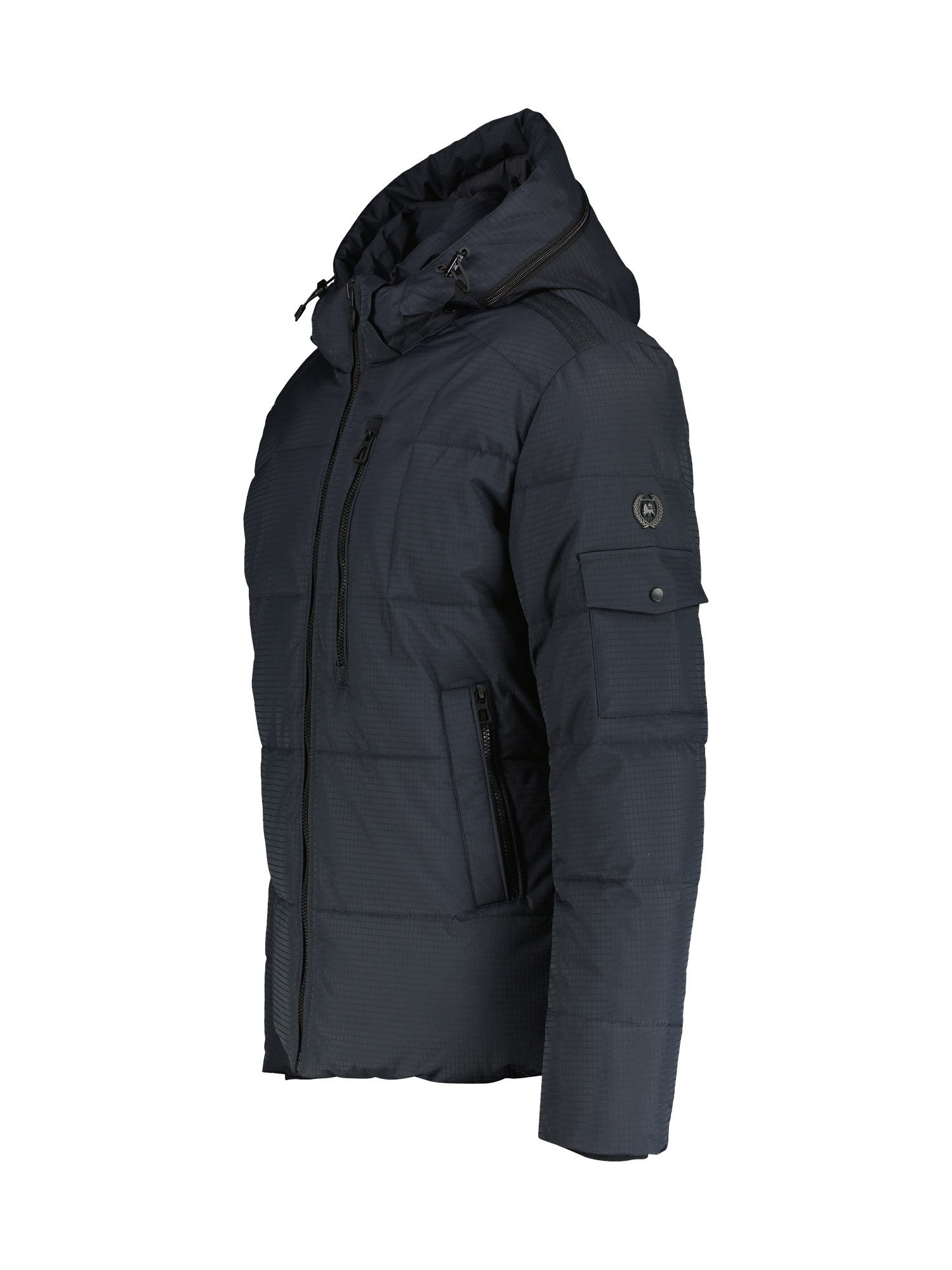 Lerros Gewatteerde jas LERROS gevoerde gewatteerde blouson met afneembare capuchon