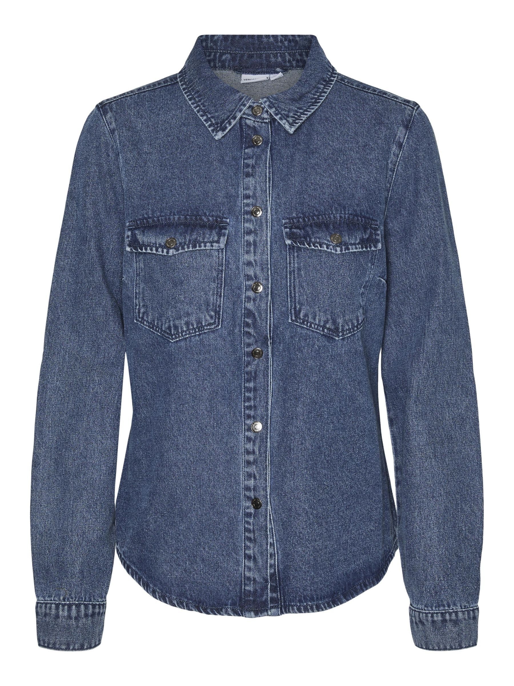 Vero Moda Jeans blouse VMJENNIE LS DENIM SHIRT MIX NOOS