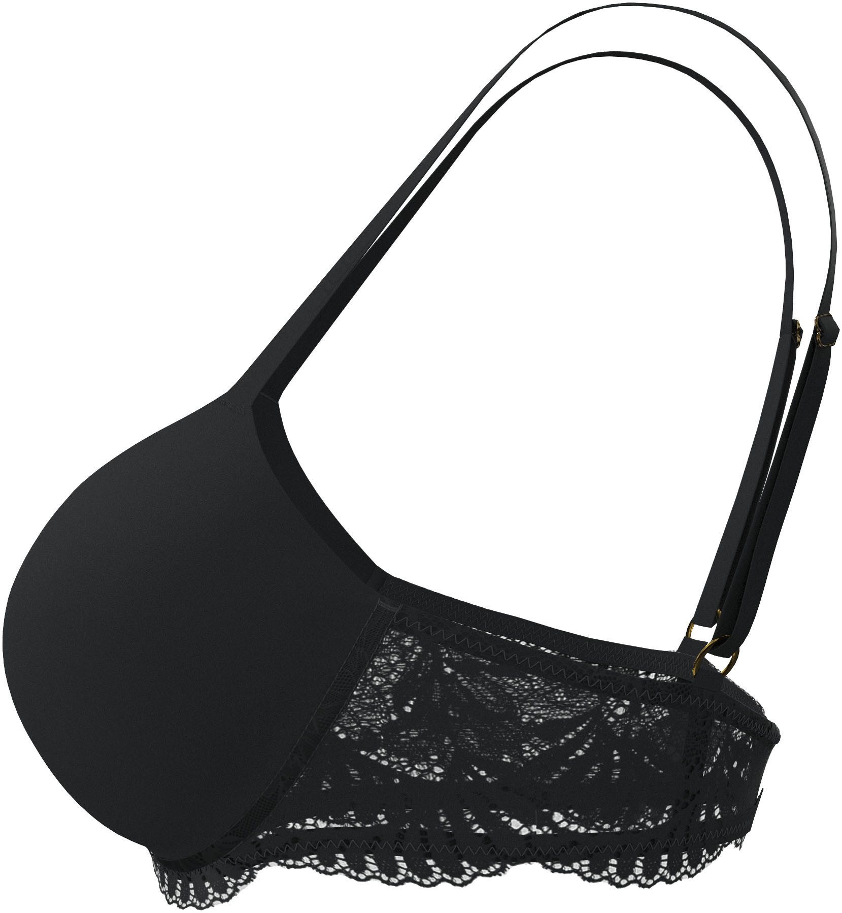 JOOP! Push-up-bh Beautiful met delicate kantaccenten aan de onderborstband