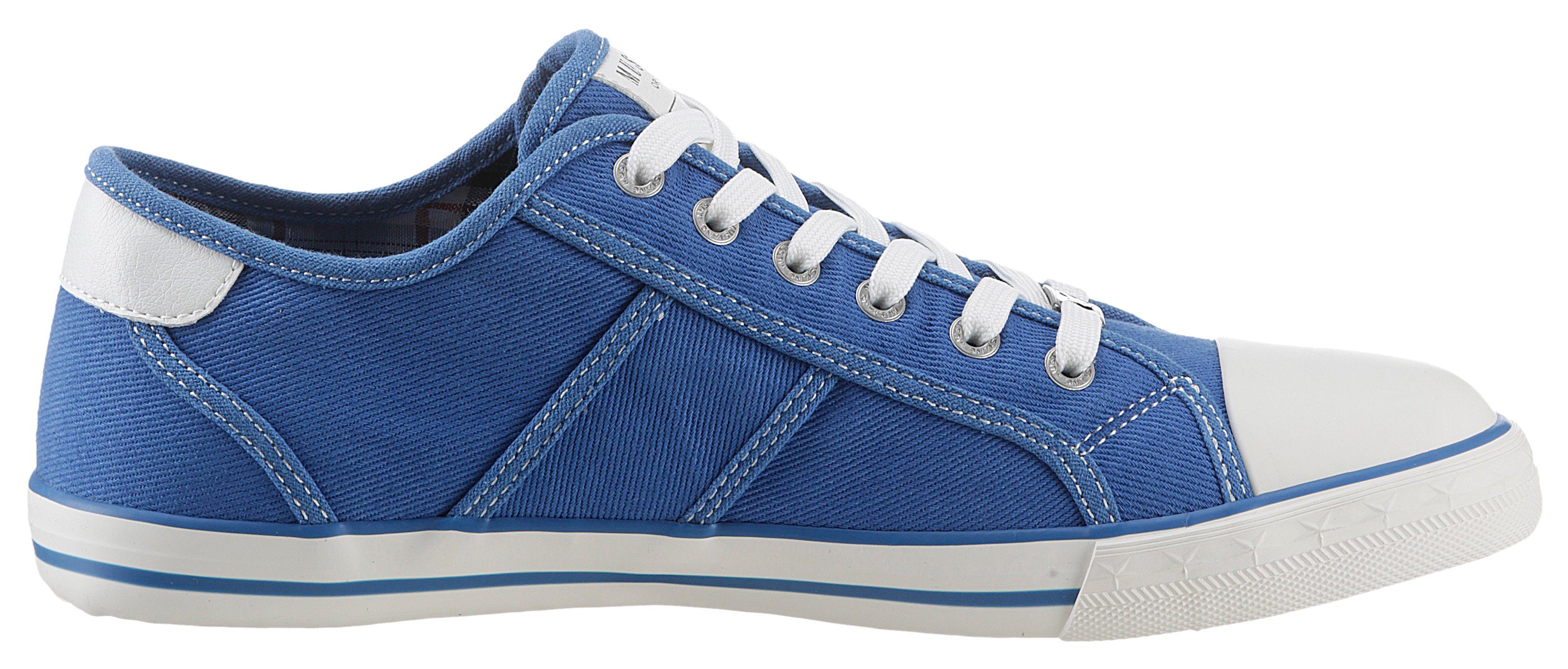 Mustang Shoes Sneakers met mustang merkembleem, vrijetijdsschoen, lage schoen, veterschoen