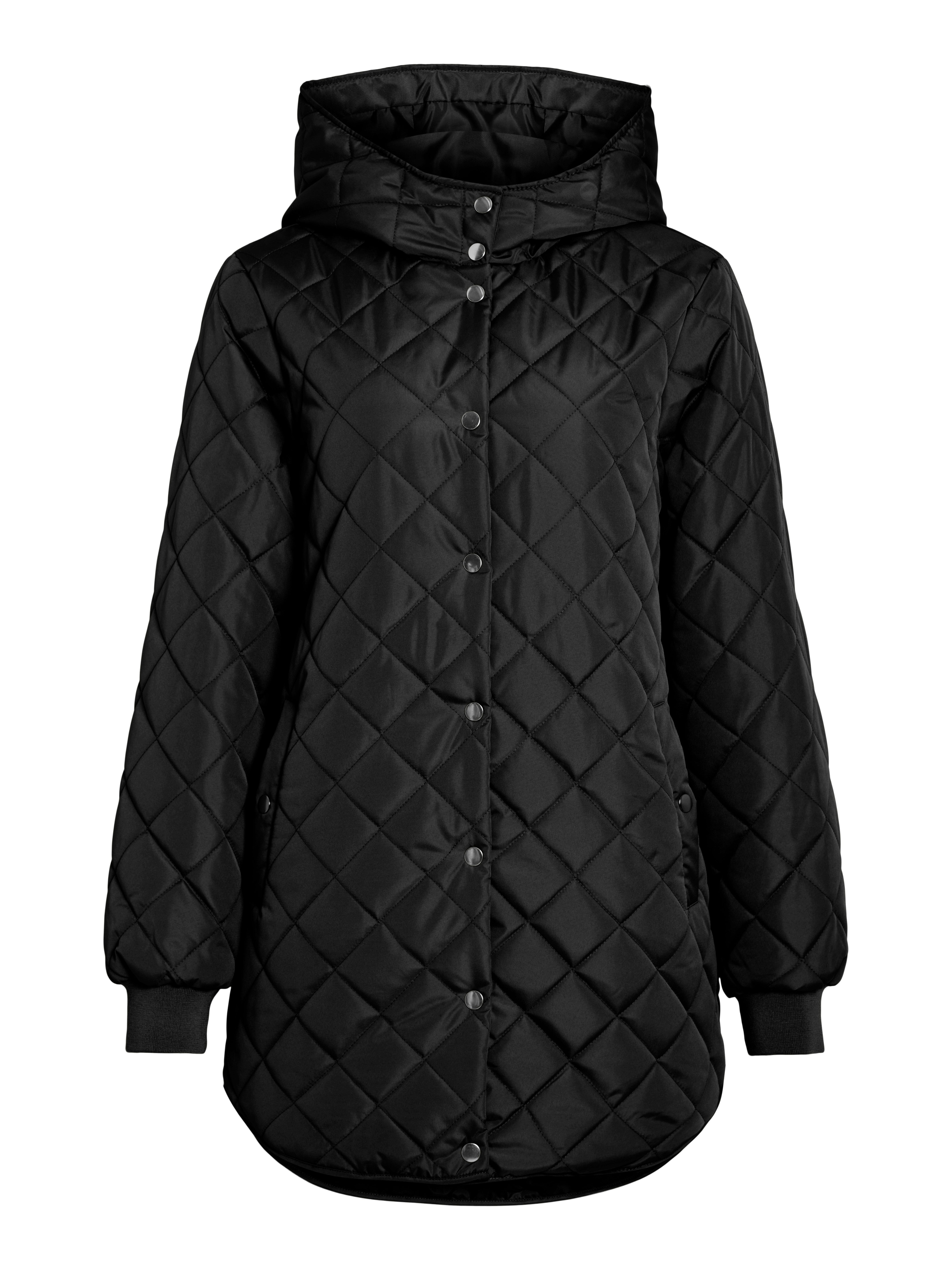Vila Gewatteerde jas VITATE L/S HOODED JACKET - NOOS