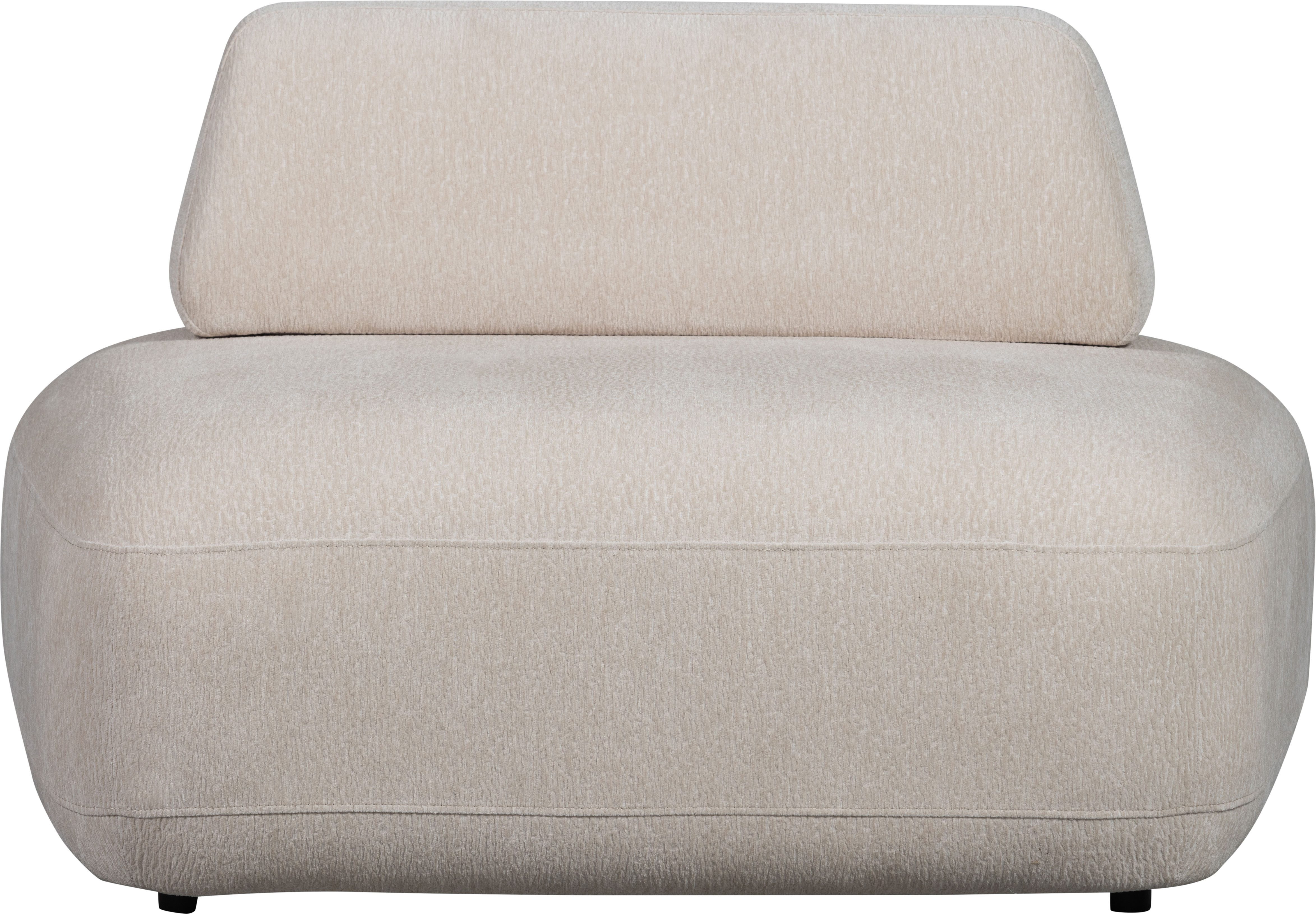 WOOOD Fauteuil Sterck met verstelbare rugleuning, breedte 100 cm