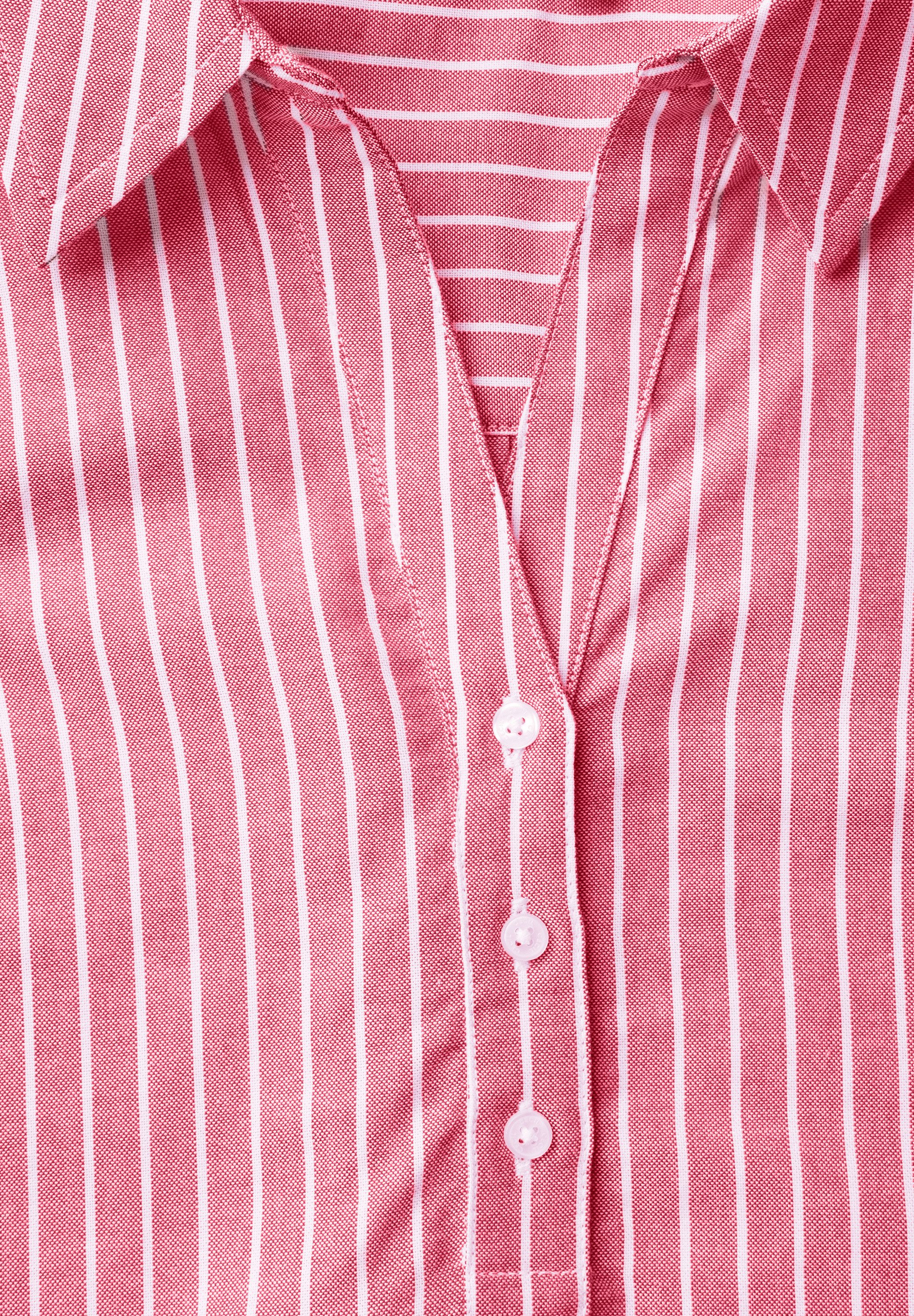 Cecil Blouse met lange mouwen in structuur-look