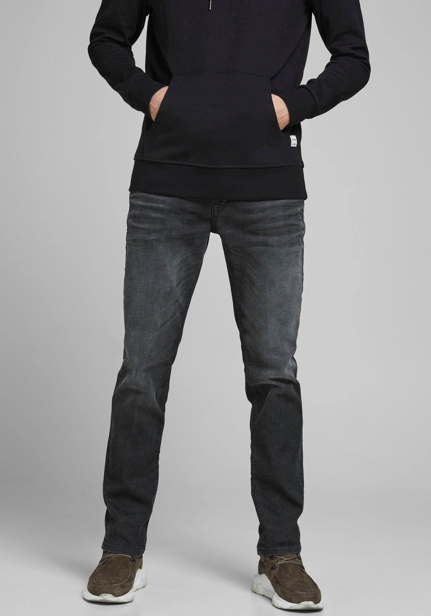 Jack & Jones Slim fit jeans JJITIM JJORIGINAL JOS 719 NOOS heren slim fit jeans maat 27 grijs