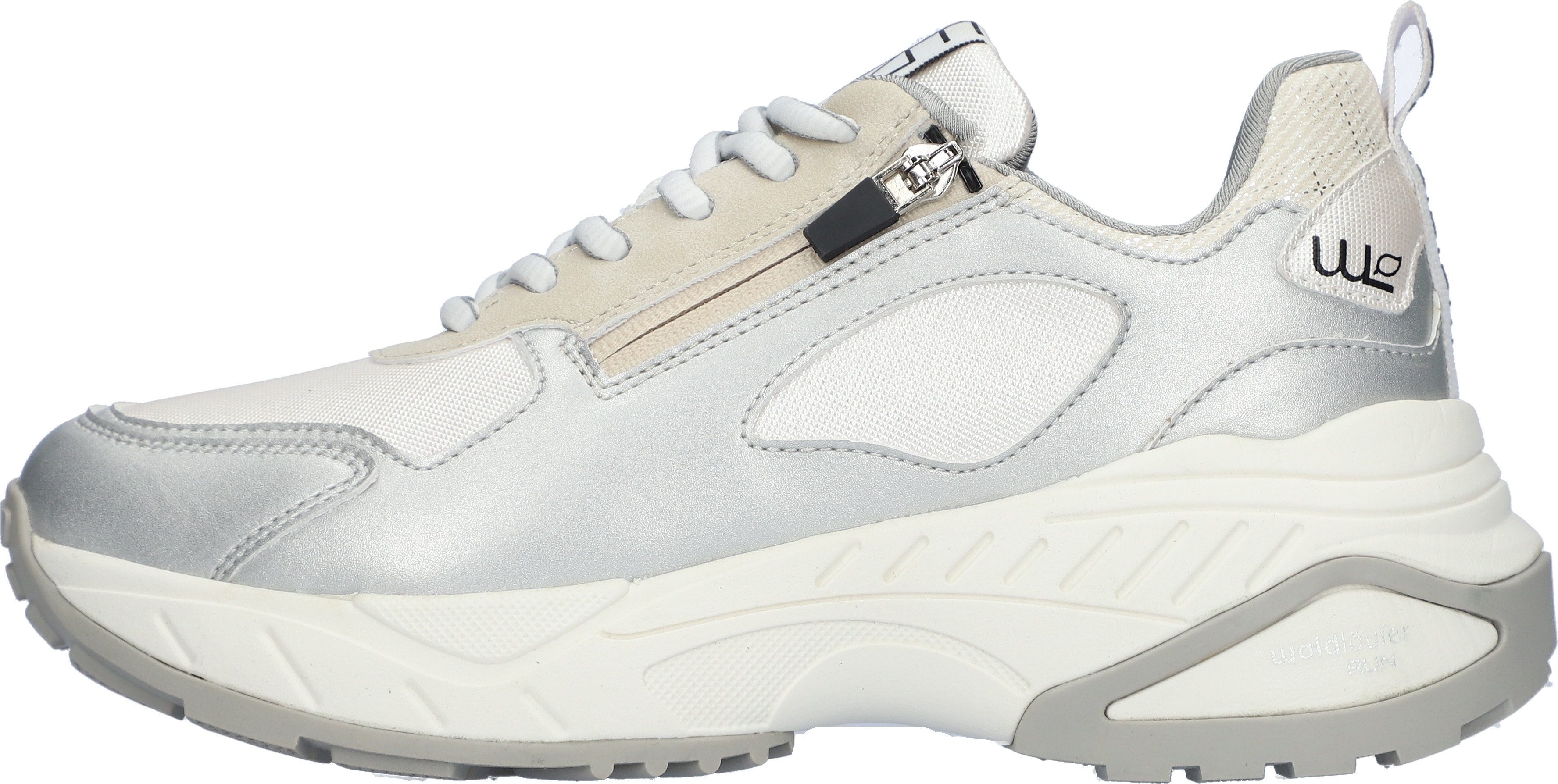 Waldläufer Plateausneakers H-Pepper Veterschoenen, lage schoen, vrijetijdsschoen in comfortabele breedte H (=zeer breed)