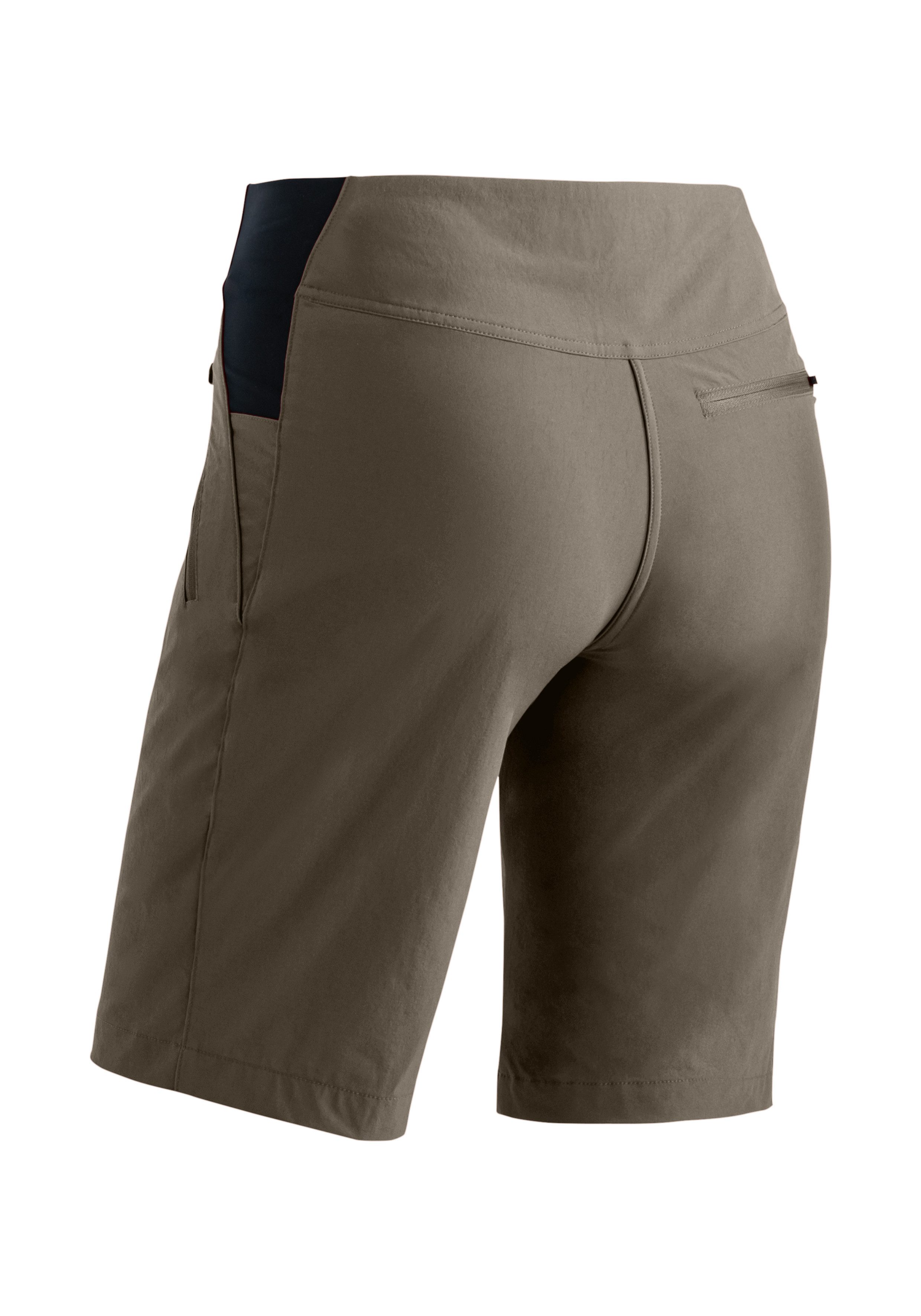 Maier Sports Outdoorbroek Inara Short Vario Dames shorts, korte wandelbroek, outdoorbroek, 4 zakken, regular fit