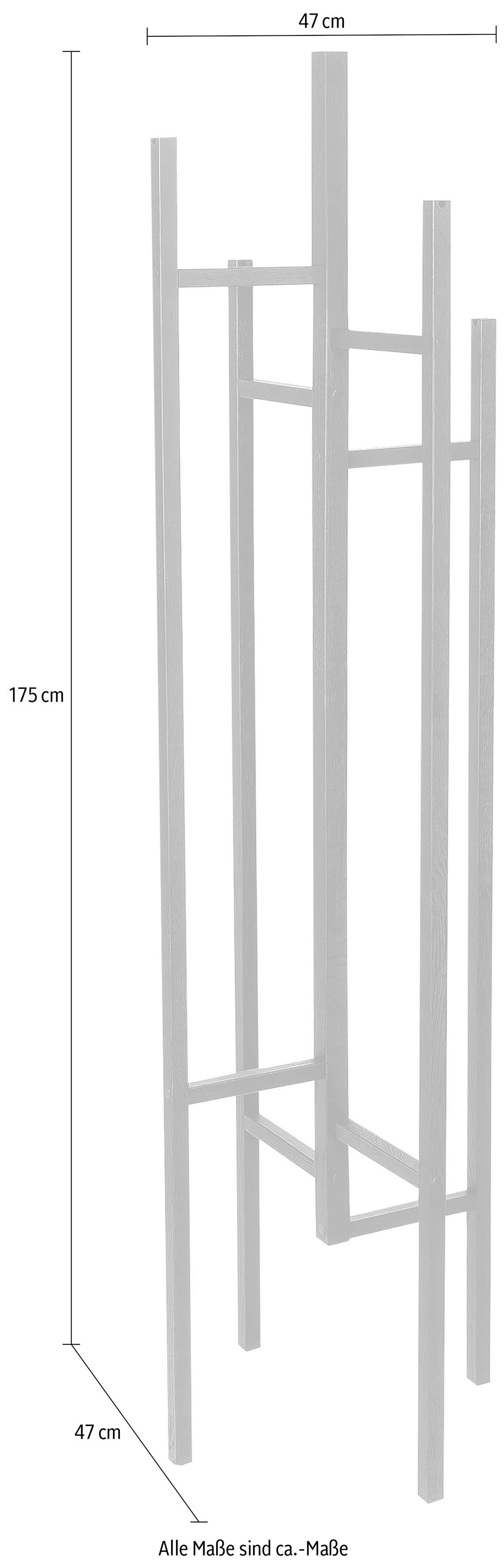 Woodman Kapstok Eigen in scandinavisch design, van massief eiken