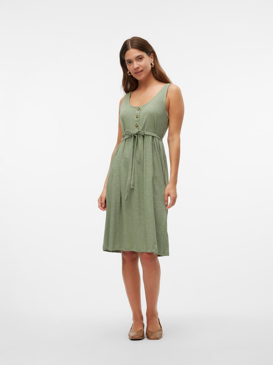 Mamalicious Positiejurk MLEVI LIA SL JRS ABK DRESS 2F NOOS