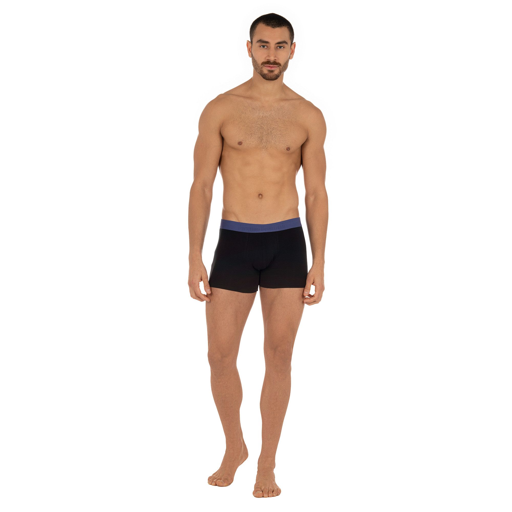 Bruno Banani Boxershort Flowing met contrastkleurige boorden (Set van 2)