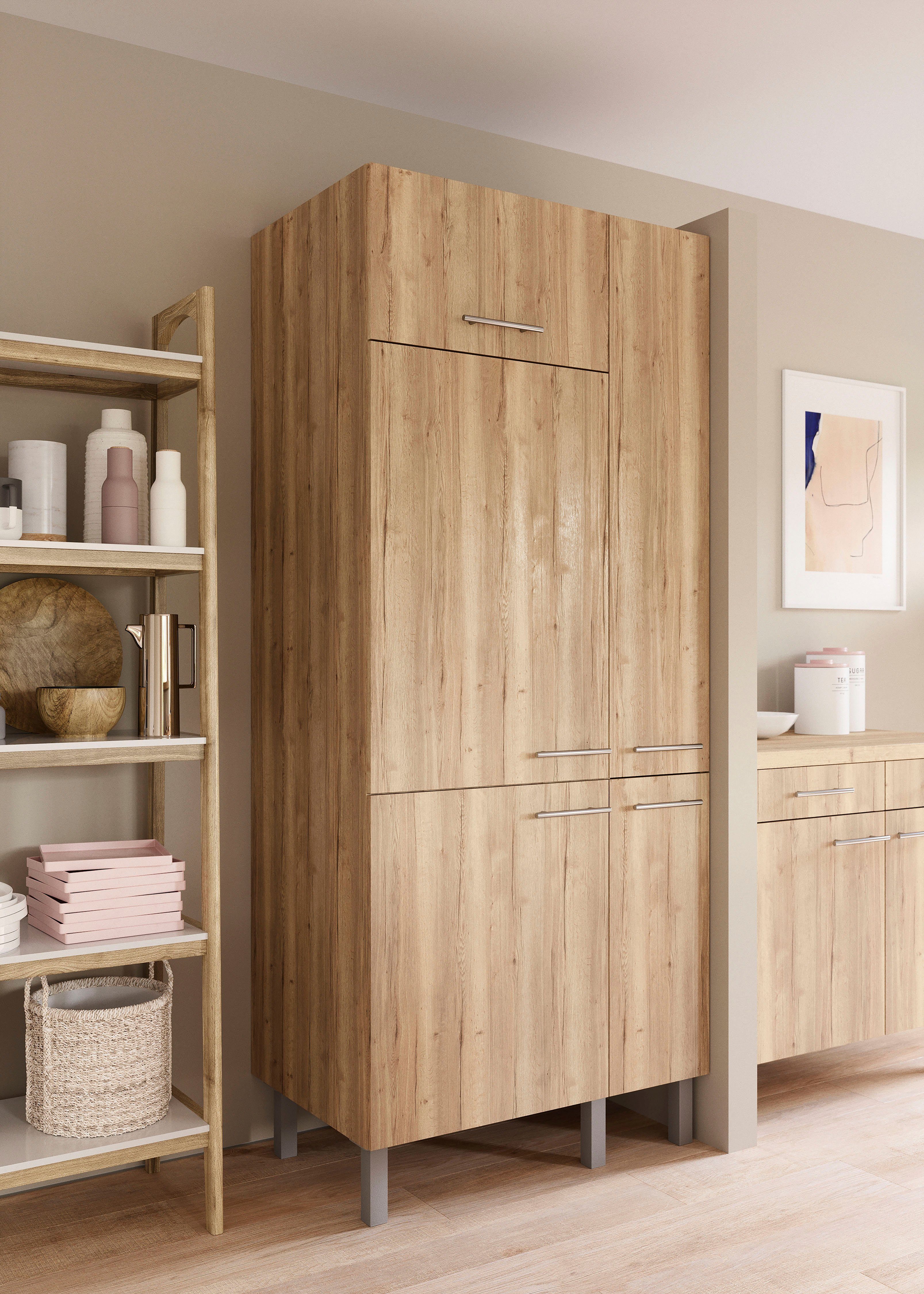 OPTIFIT Keuken Lilly Breedte 90 cm, optioneel met elektrisch apparaat