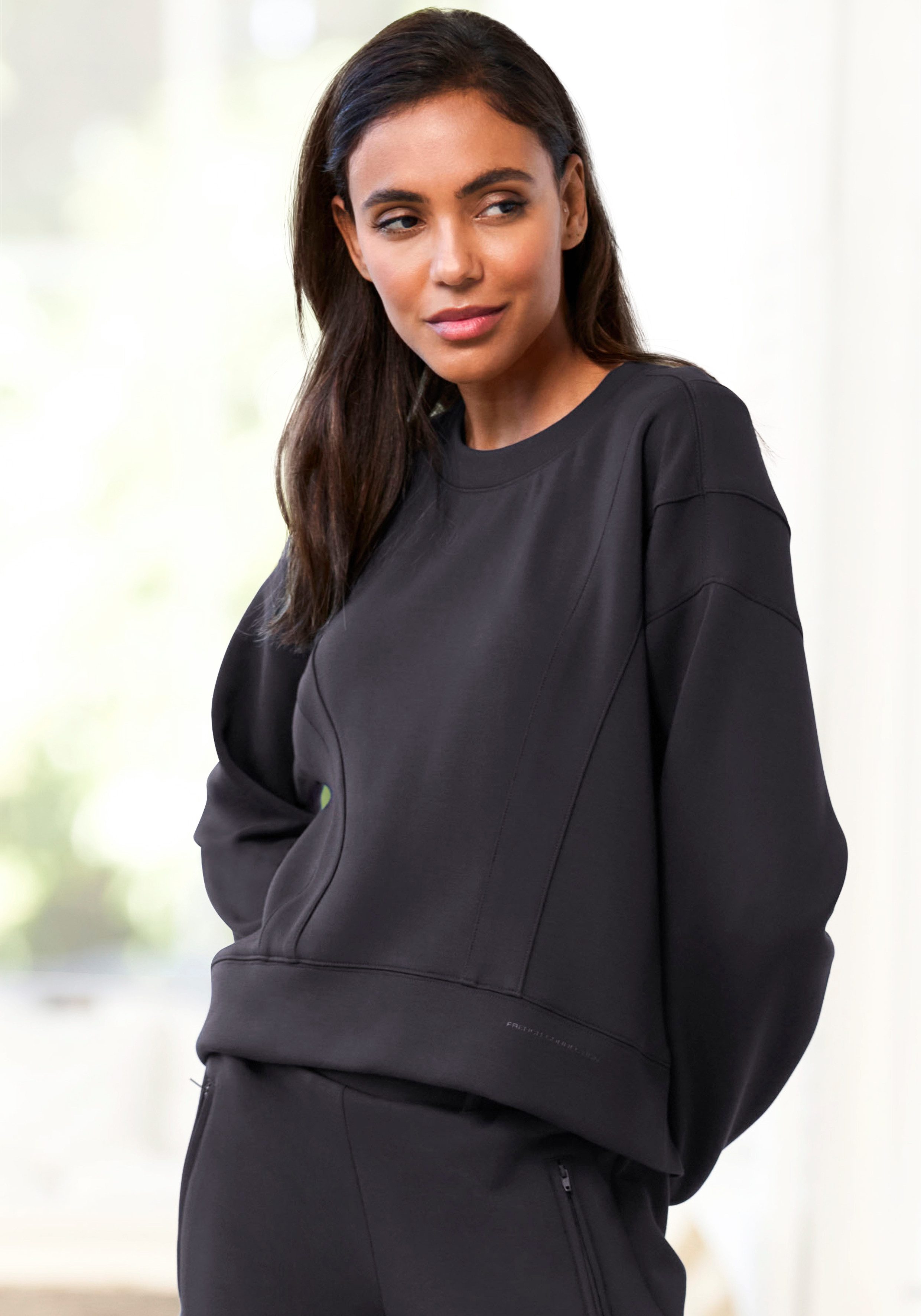 French Connection Sweatshirt met afhangende schouders