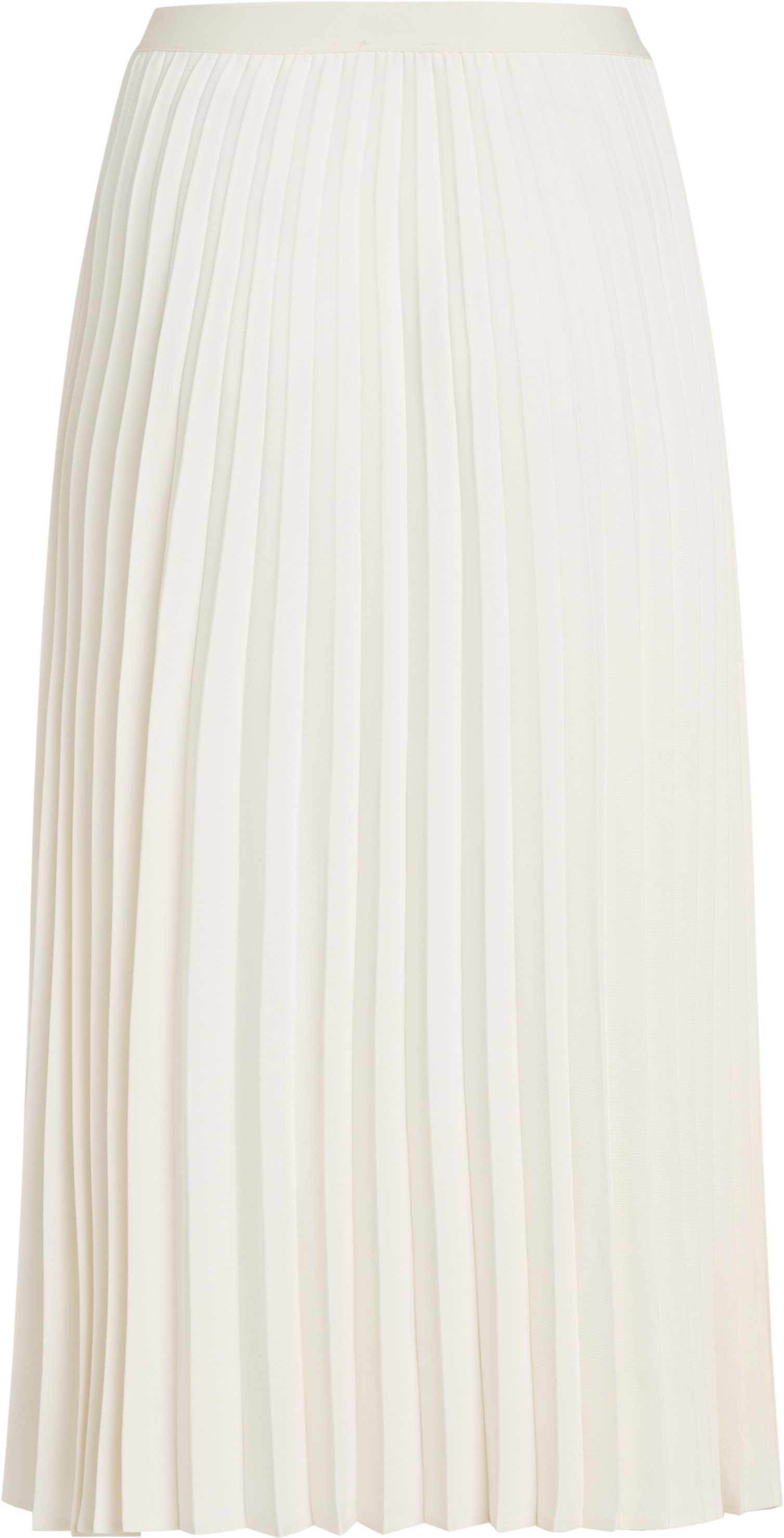 Tommy Hilfiger Plissérok FLUID PLEATED PULL ON MIDI SKIRT