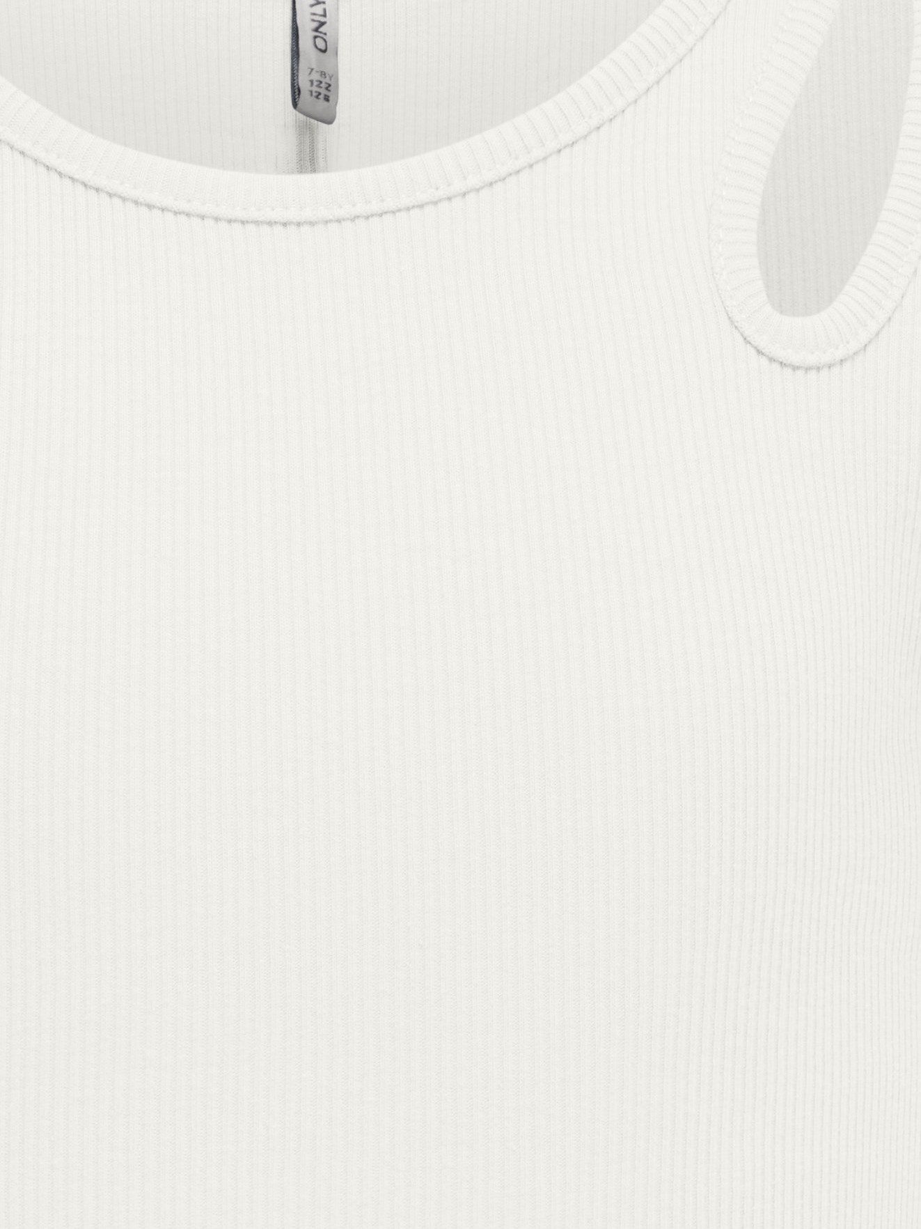 KIDS ONLY Shirt met korte mouwen KOGNESSA S/S CUT OUT TOP BOX JRS NOOS