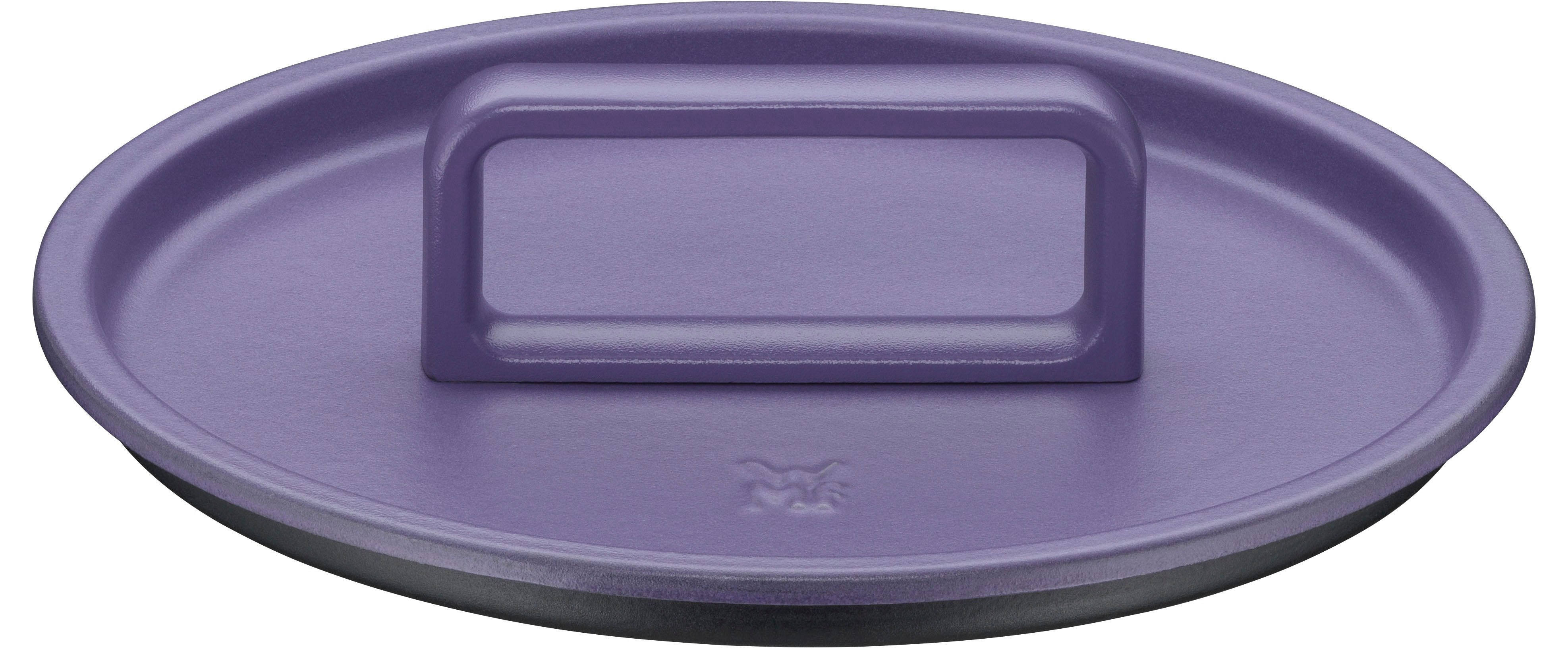 WMF Braadpan Flavour, Ø 24 cm 5,2 liter, gietijzeren kookgerei, deksel met condensatienoppen