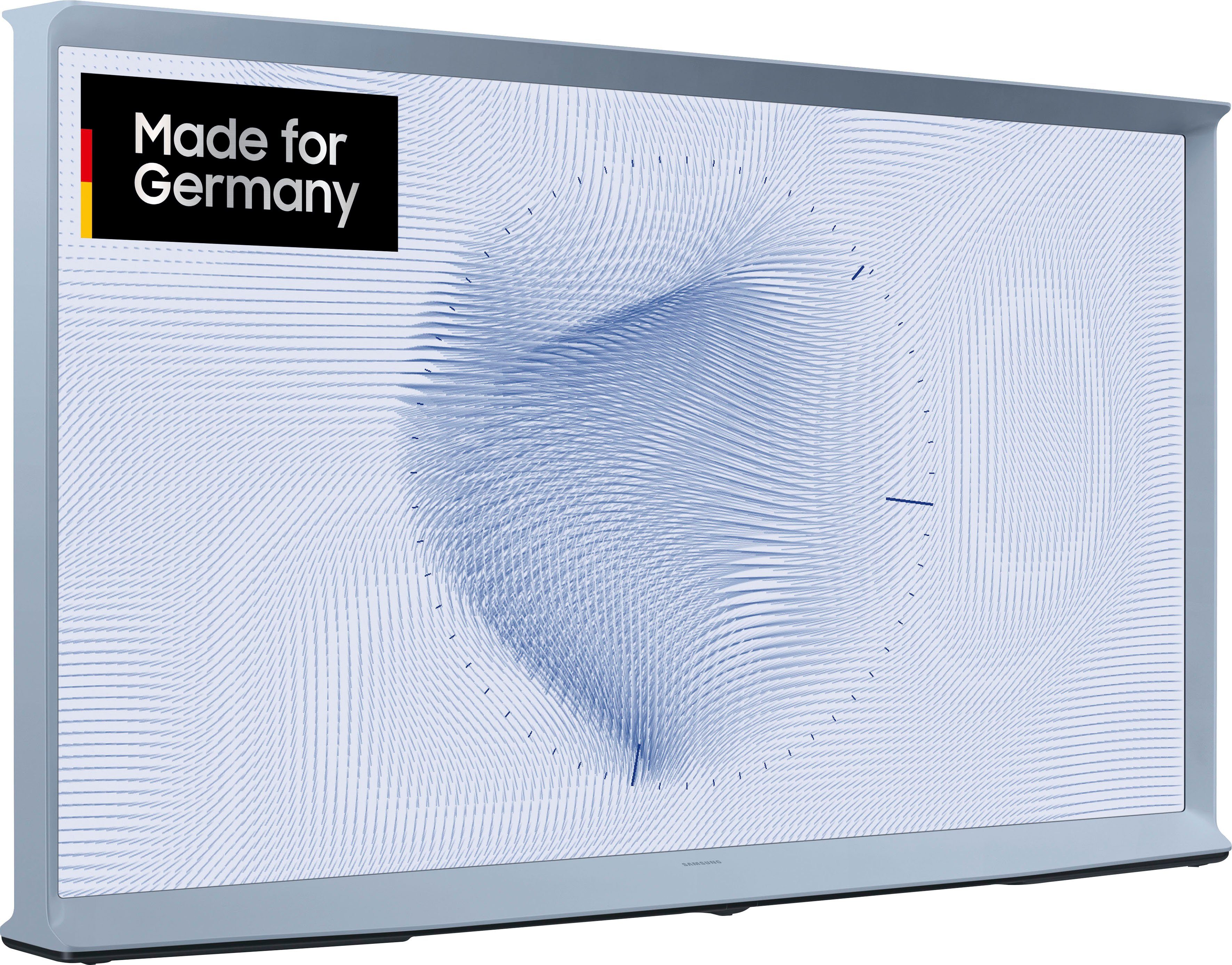 Samsung Led-lifestyle-TV 55" QLED 4K The Serif (2022), 138 cm / 55", Smart TV, Quantum HDR, Beste upscaling dankzij Quantum processor 4k, Mat display