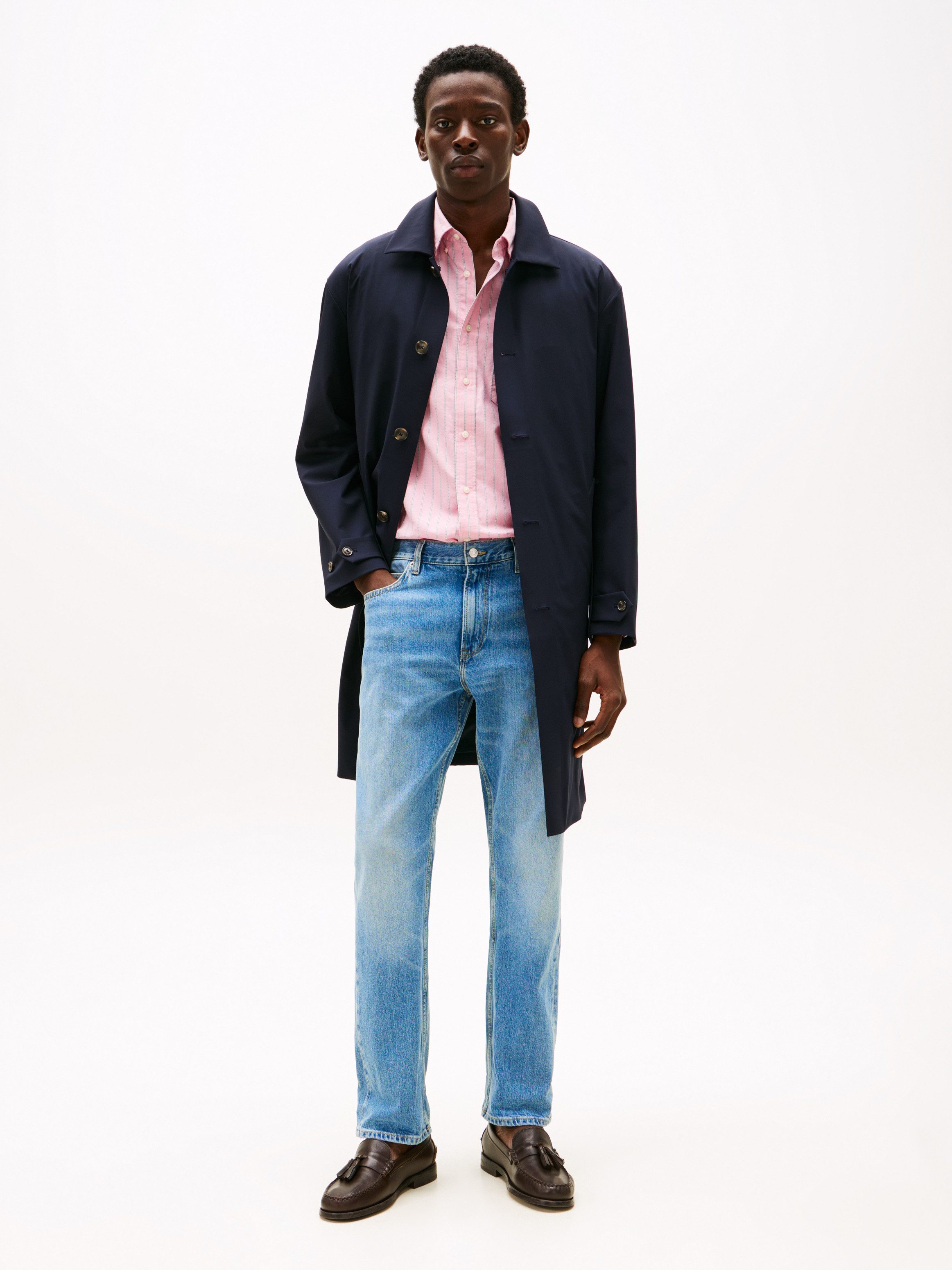 Tommy Hilfiger Straight jeans in blauwe wassing