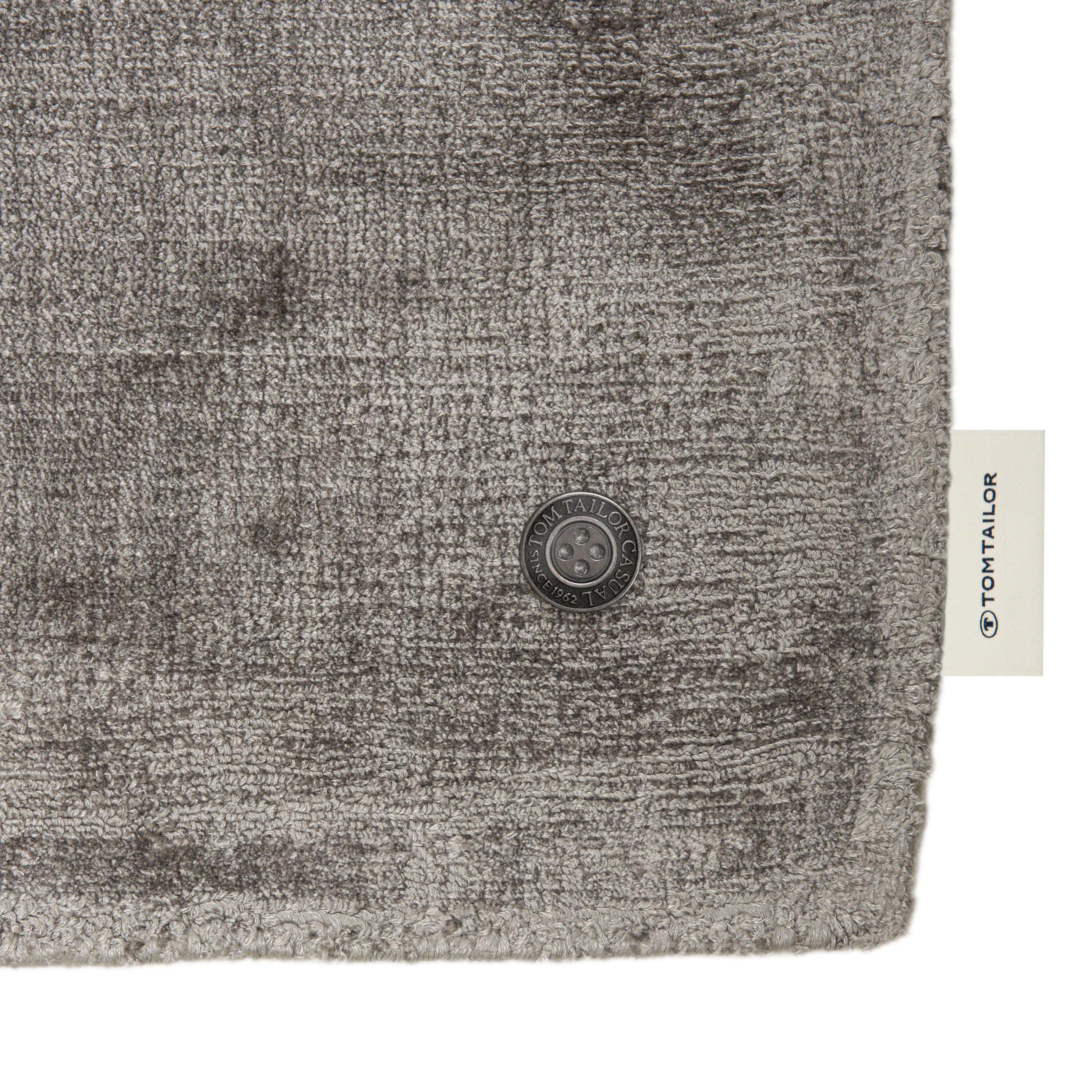 TOM TAILOR HOME Vloerkleed Shine uni Handgeweven vloerkleed, 100% viscose, met de hand geweven, met elegante glans
