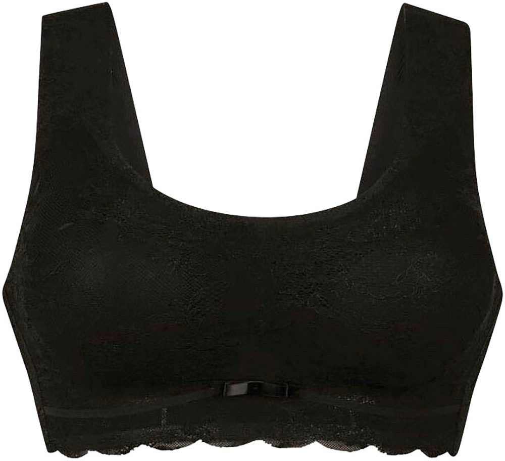 Anita Comfort Bralette Essentials lace Bloemige kant, uitneembare schuimcups, delicate zijden band (1-delig)