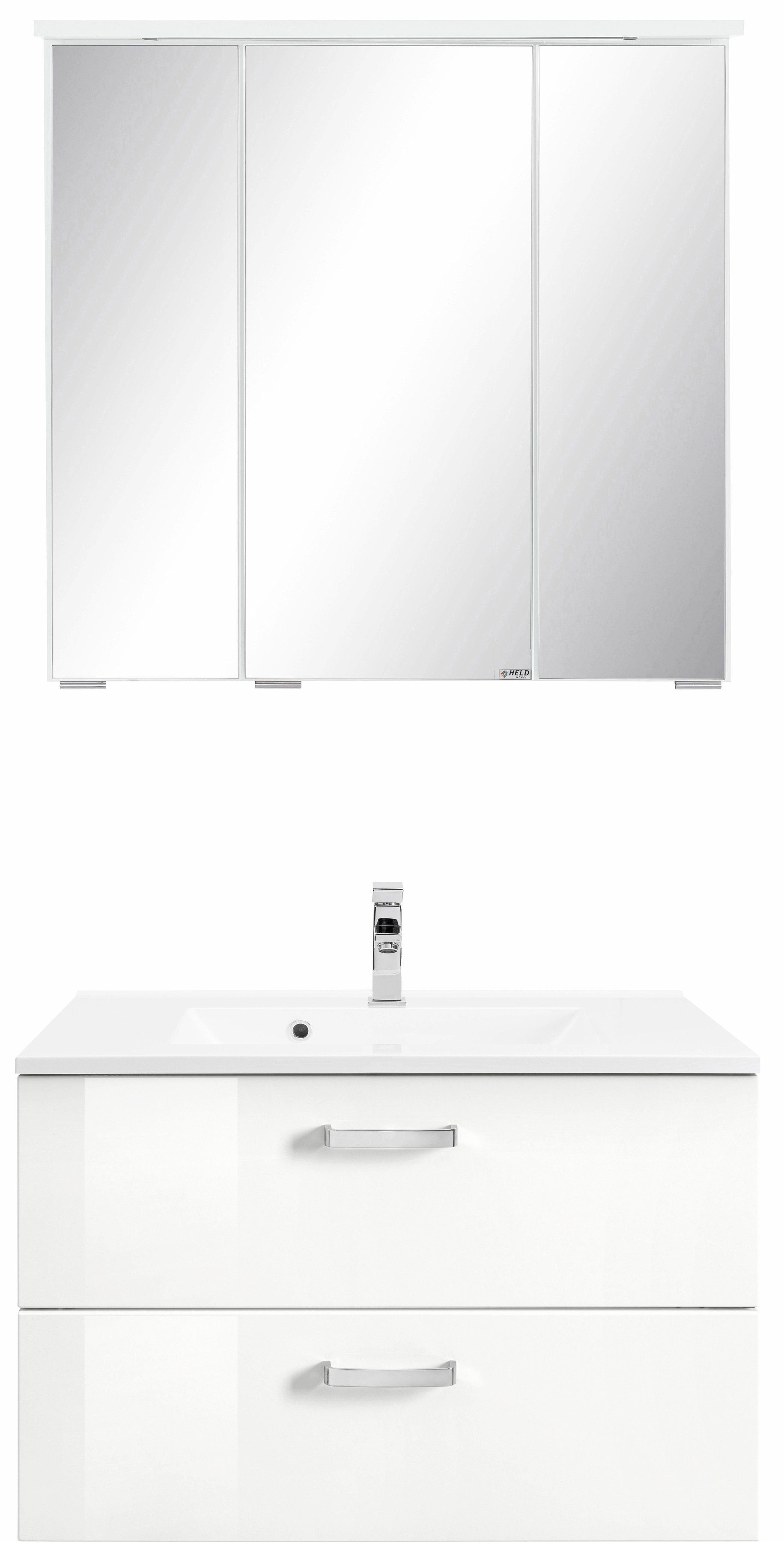 welltime Badkamerserie Ravenna met soft-close functie (2-delig)