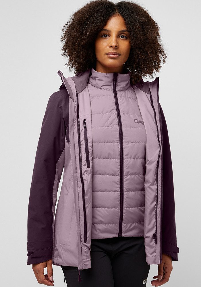 Jack Wolfskin Functioneel 3-in-1-jack HUNBERG 3IN1 JKT W