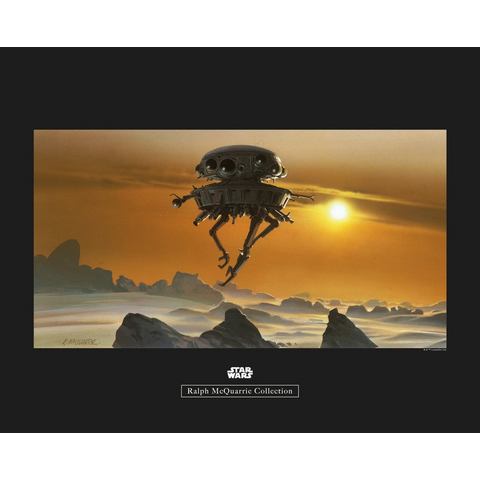 Komar wanddecoratie Star Wars Classic RMQ Hoth Probe Droid, zonder lijst