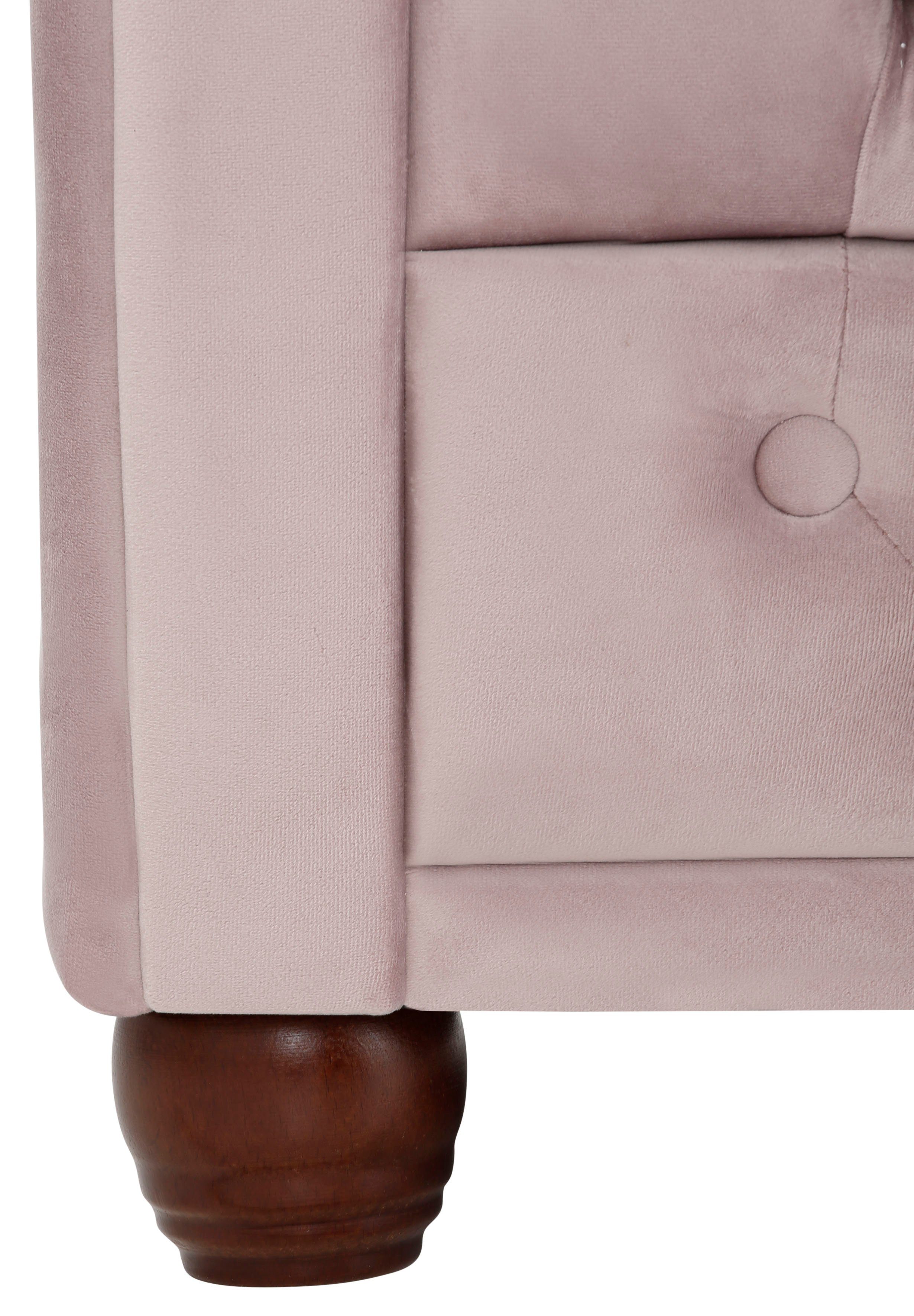 Home affaire Chesterfield-fauteuil New Castle fauteuil hoogwaardige capitonnage, bxdxh: 104x86x72 cm