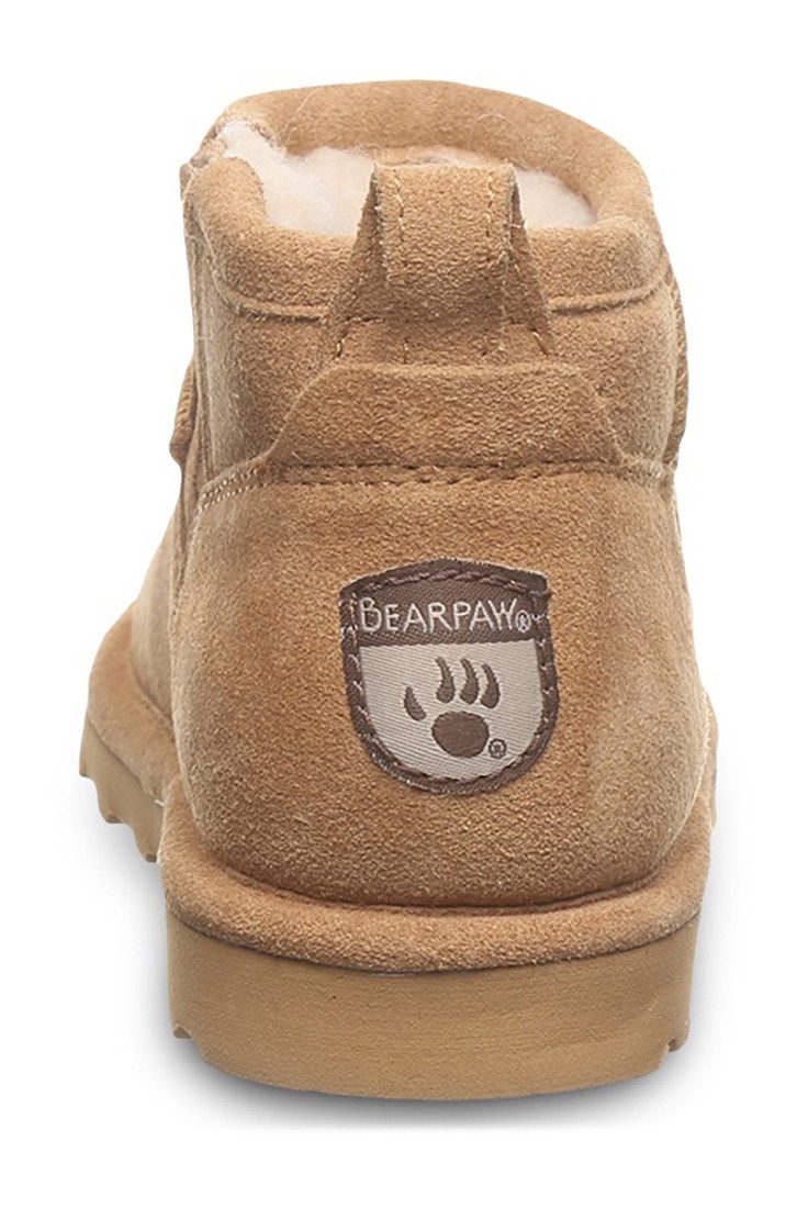 Bearpaw Winterlaarzen SHORTY YOUTH winterlaarzen, instaplaarzen, kinderschoenen met schapenwol