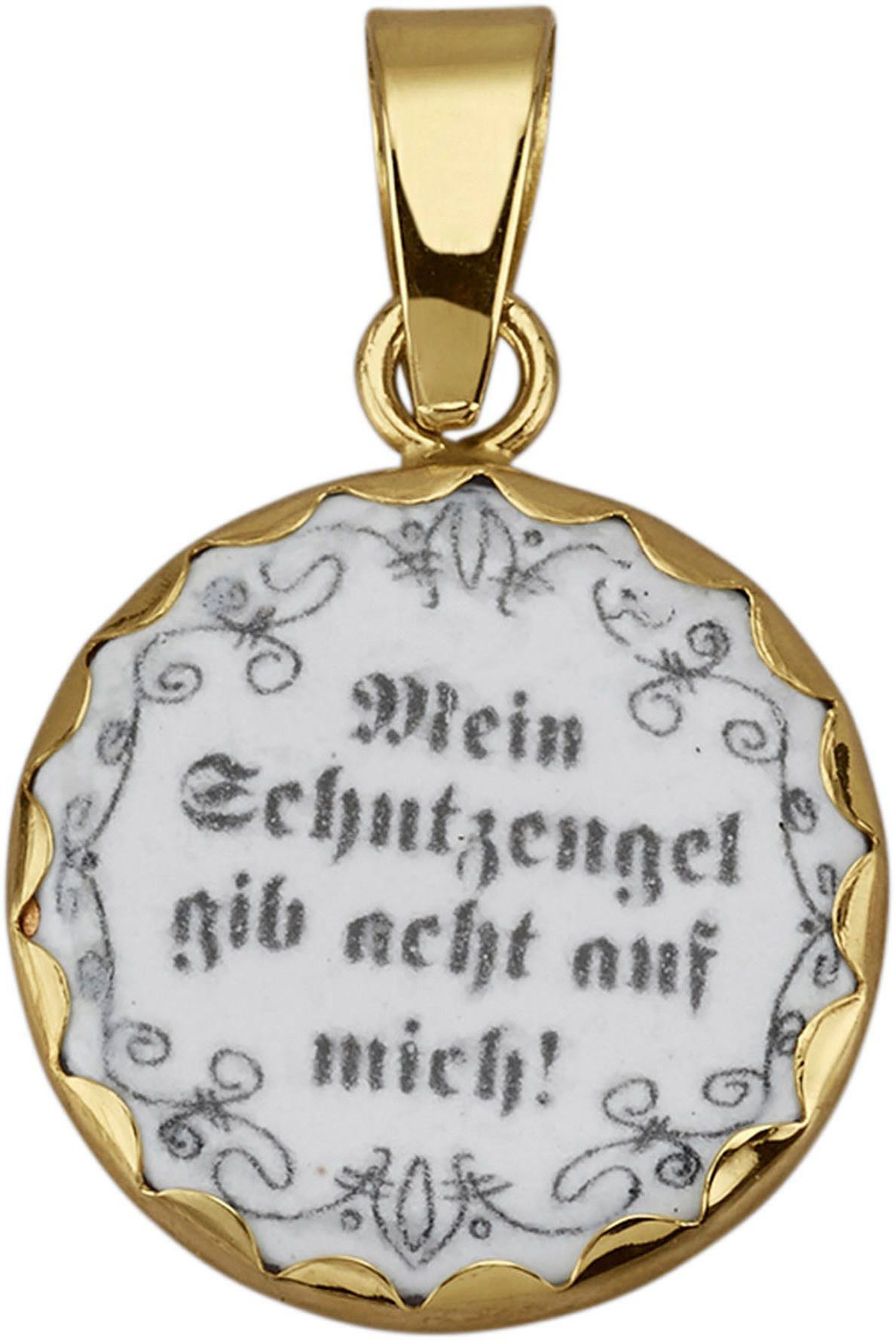 Firetti Engel hanger Sieraad cadeau goud 585 halssieraad hanger voor halsketting engel