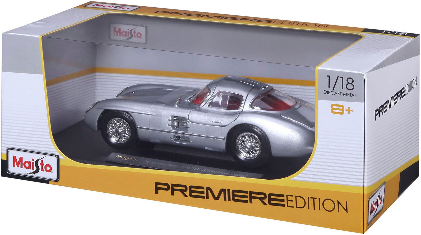 Maisto® Auto op schaal Mercedes 300SLR Uhlenhaut Coupé '55