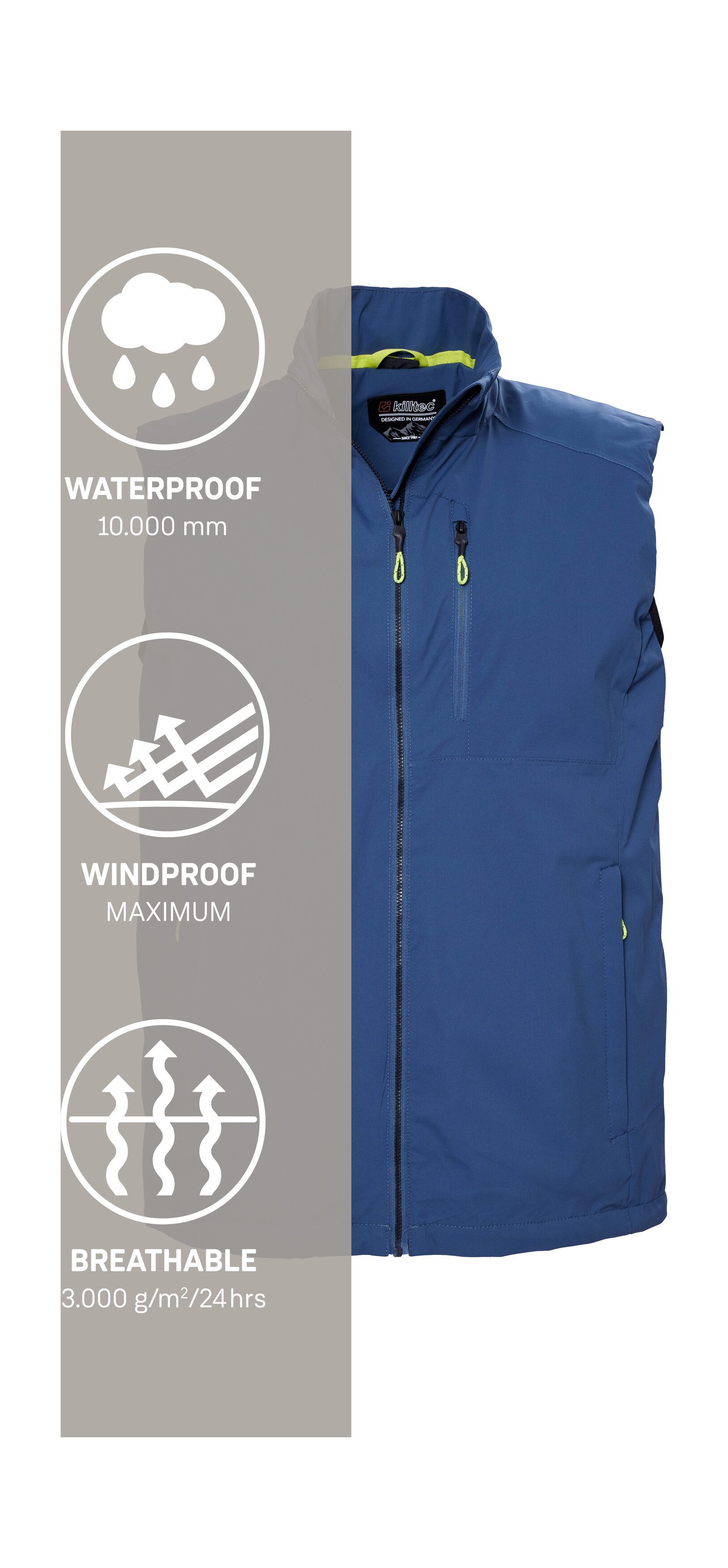 Killtec Functionele bodywarmer KOS 31 MN VST