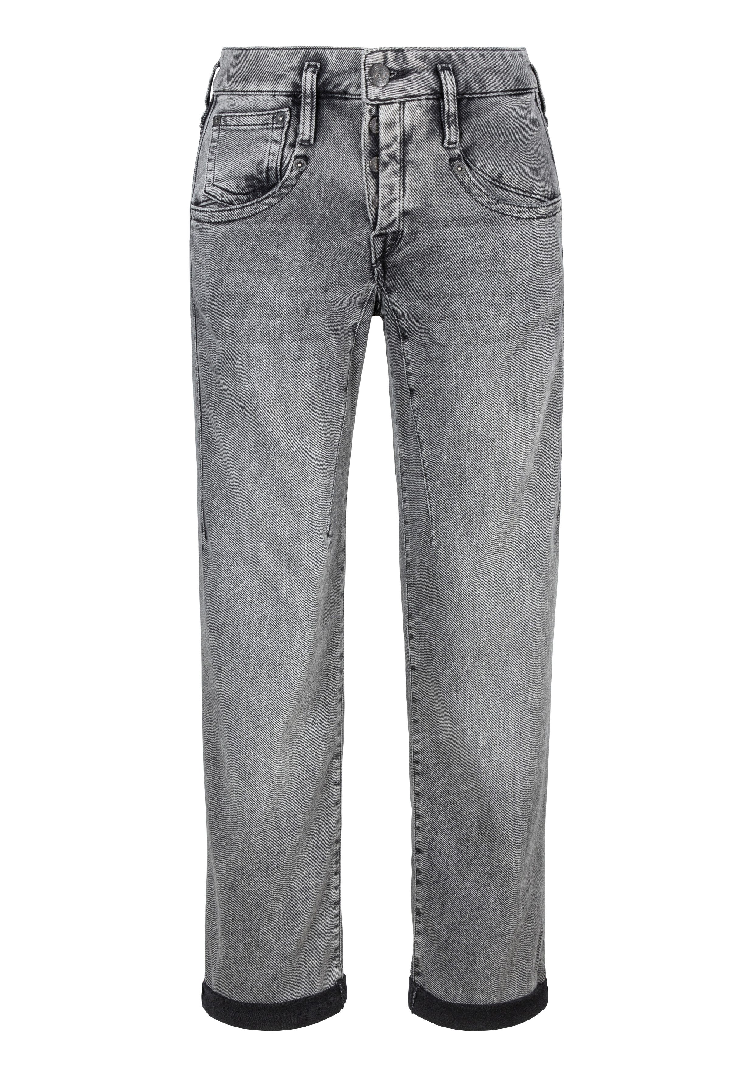 Herrlicher 5-pocket jeans Shyra Tap Organic Denim Brushed