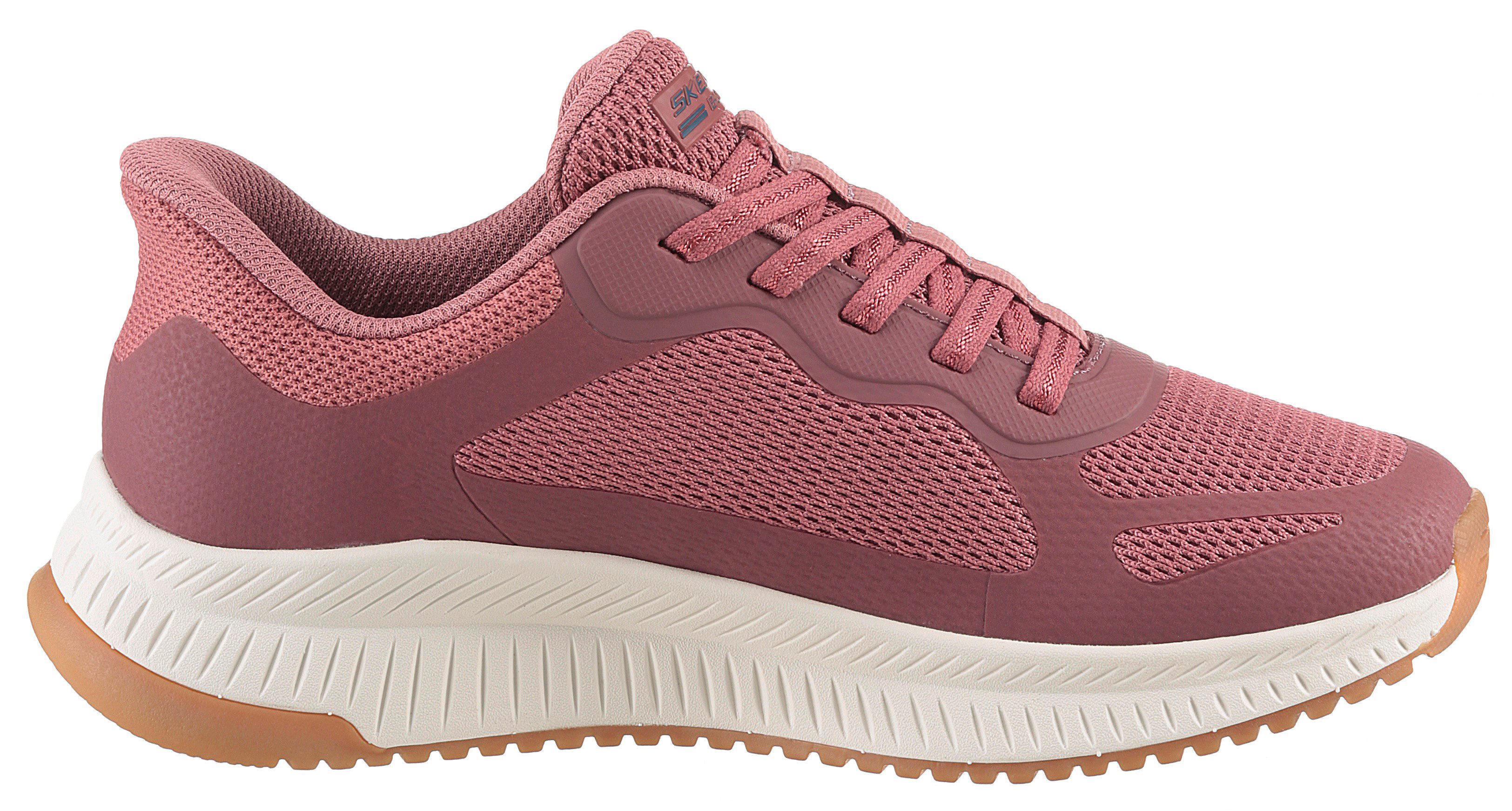 Skechers Slip-on sneakers BOBS SQUAD 4 Slippers, vrijetijdsschoen, lage schoen met memory foam