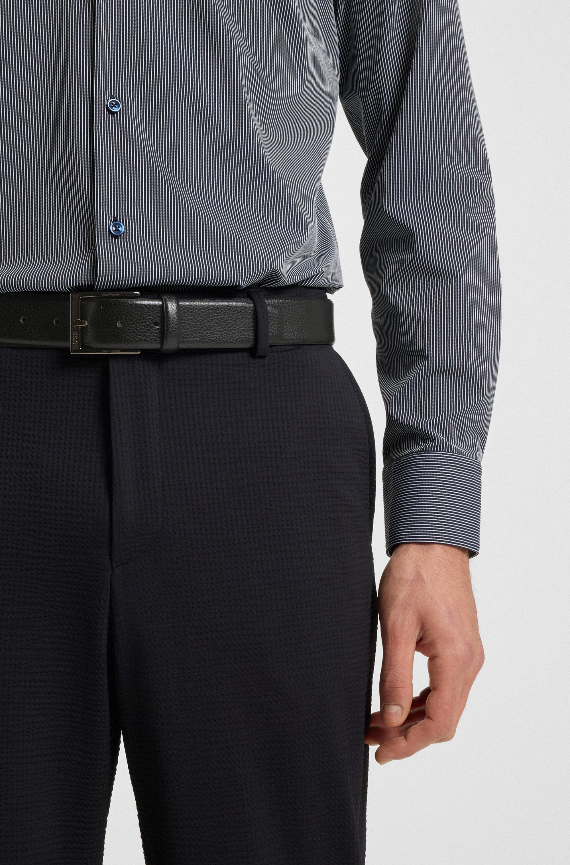 Boss Leren riem Elloy Sz35
