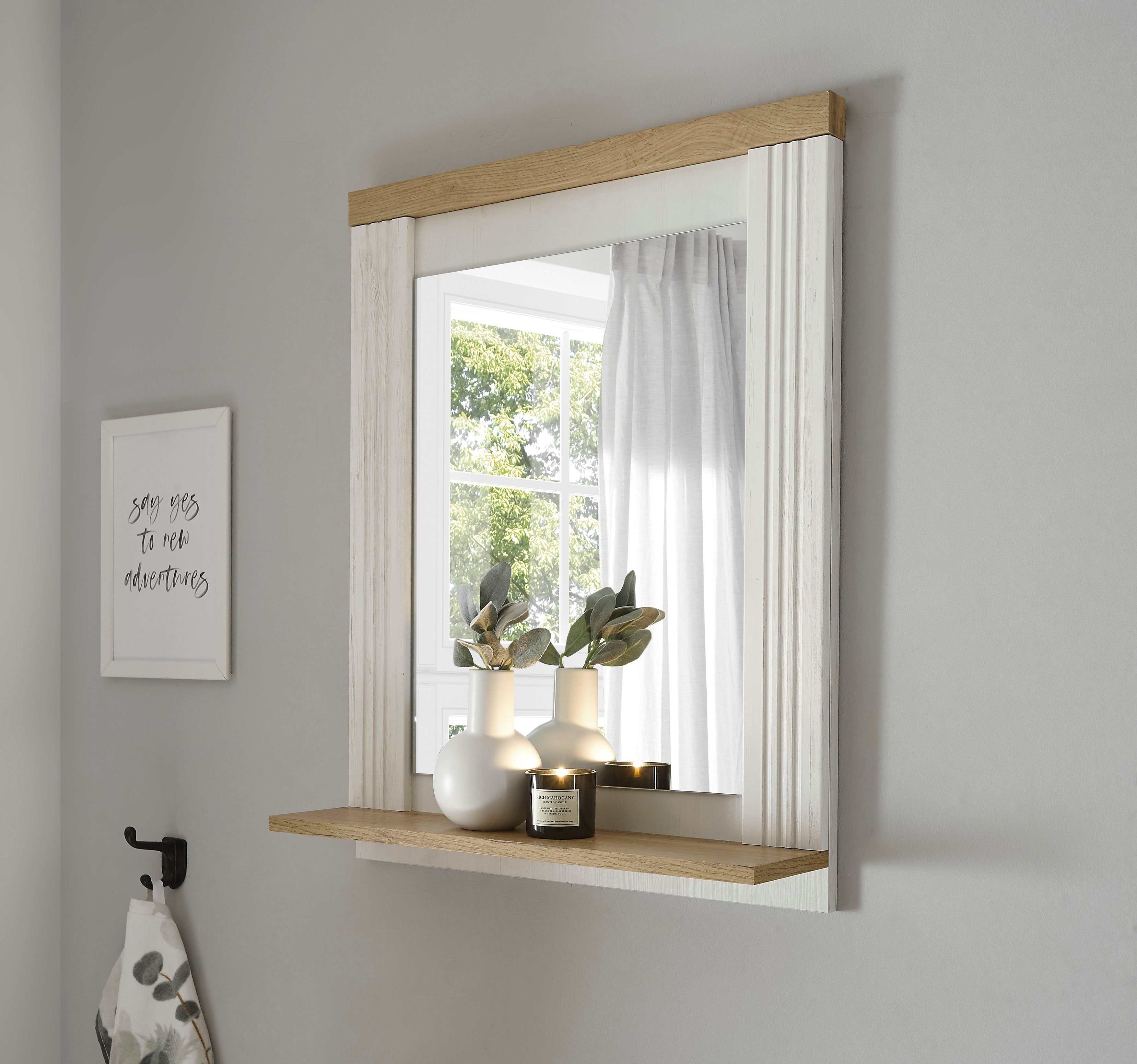 Home affaire Wandspiegel WESTMINSTER, Spiegel im Landhausstil, Badspiegel in romantische rustieke stijl, exclusief by otto