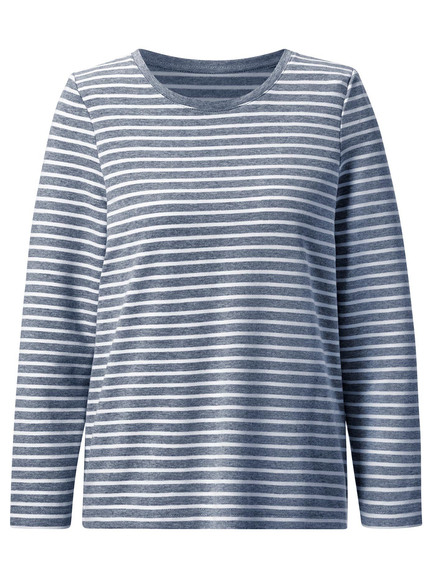 Casual Looks Shirt met lange mouwen Shirt (1-delig)