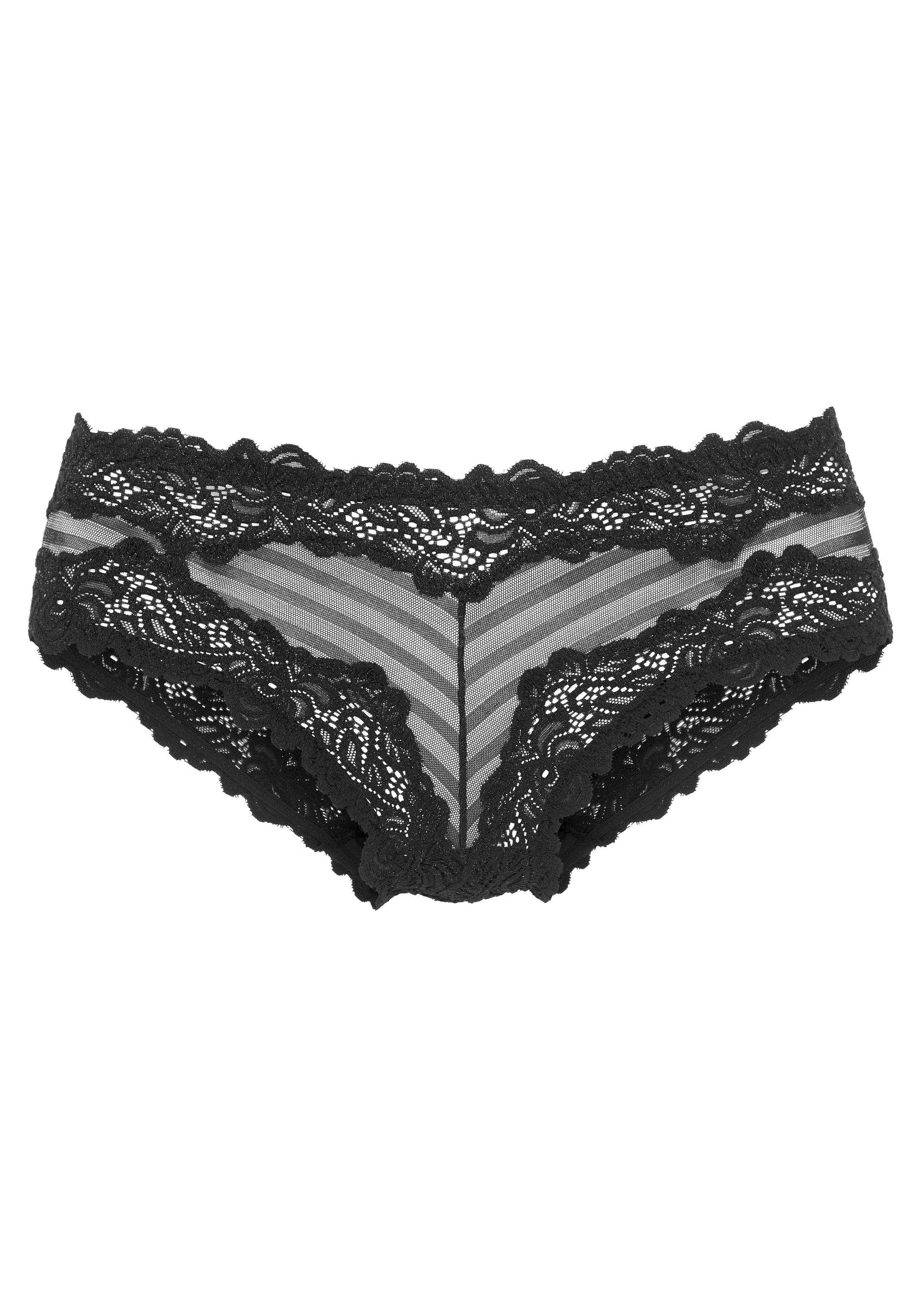 petite fleur gold Tangaslip met erotische vetersluiting achter