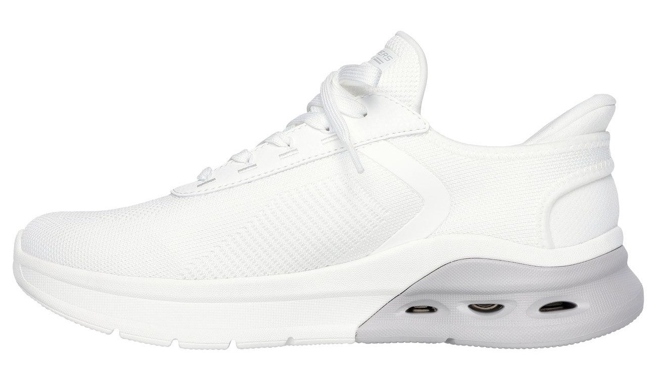 Skechers Slip-on sneakers BOBS ARC WAVES 2.0 , sneaker, slipper, vrijetijdsschoen in comfortbreedte g (= breed)