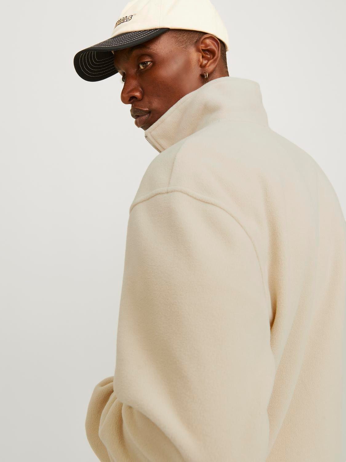 Jack & Jones Sweatshirt JORVESTERBRO FLEECE QUARTER ZIP NOOS