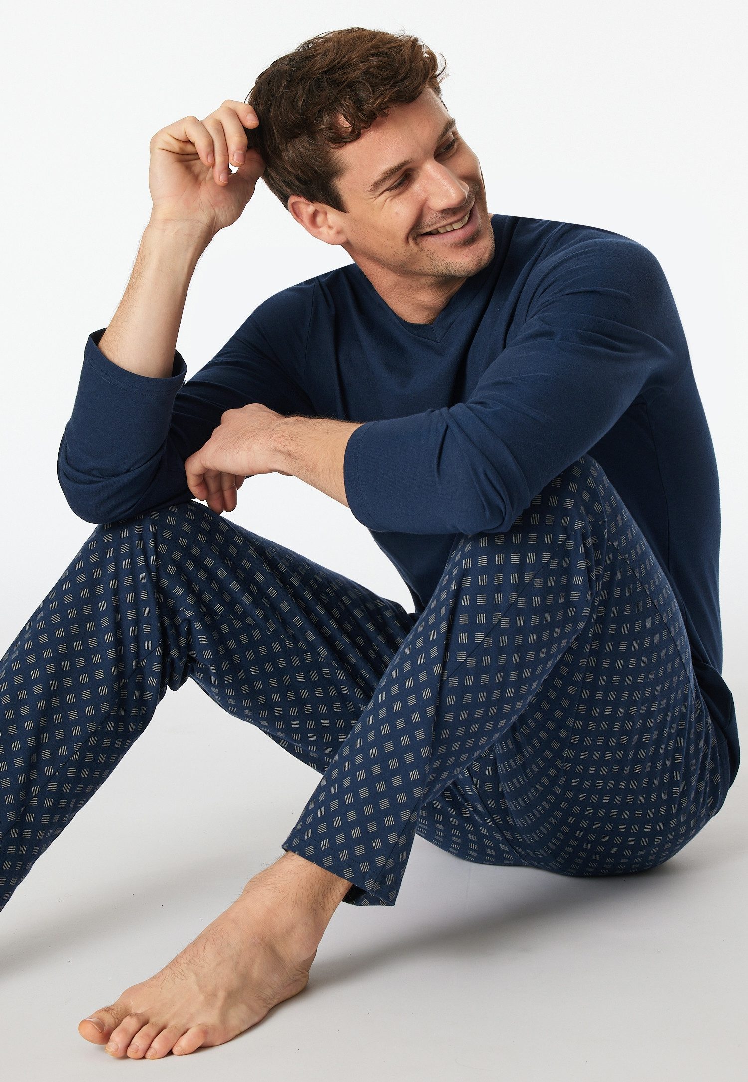 Schiesser Pyjama "Casual Essentials" (2-delig)