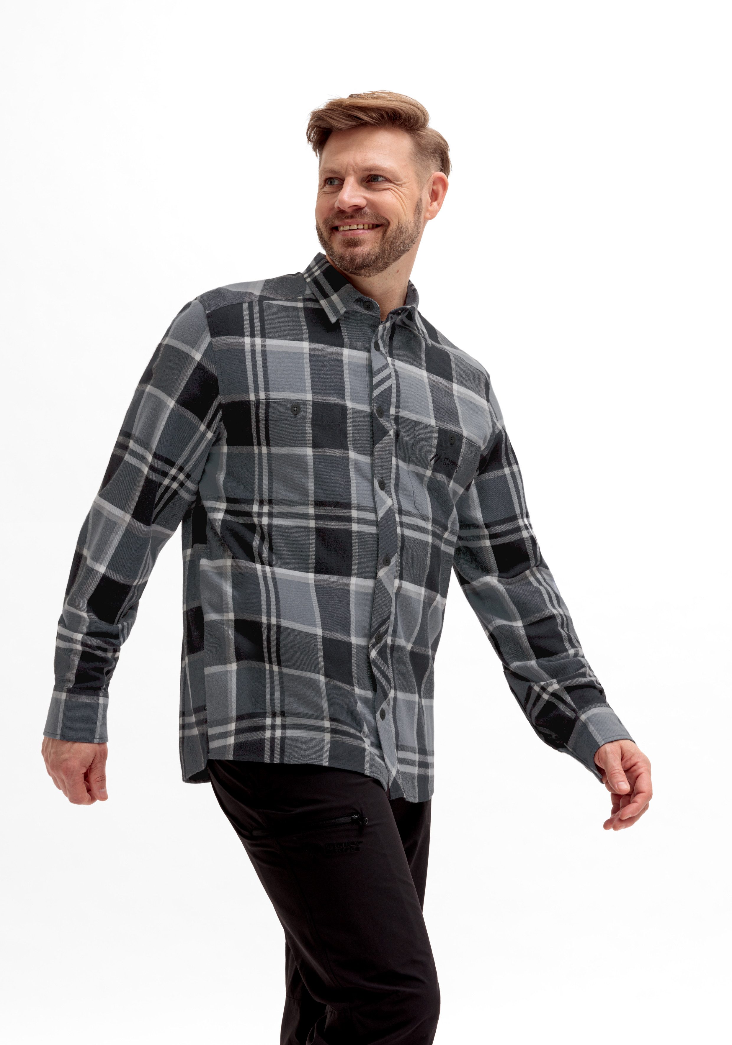 Maier Sports Functioneel shirt Predeal 2.0 M Herenhemd warm en ademend