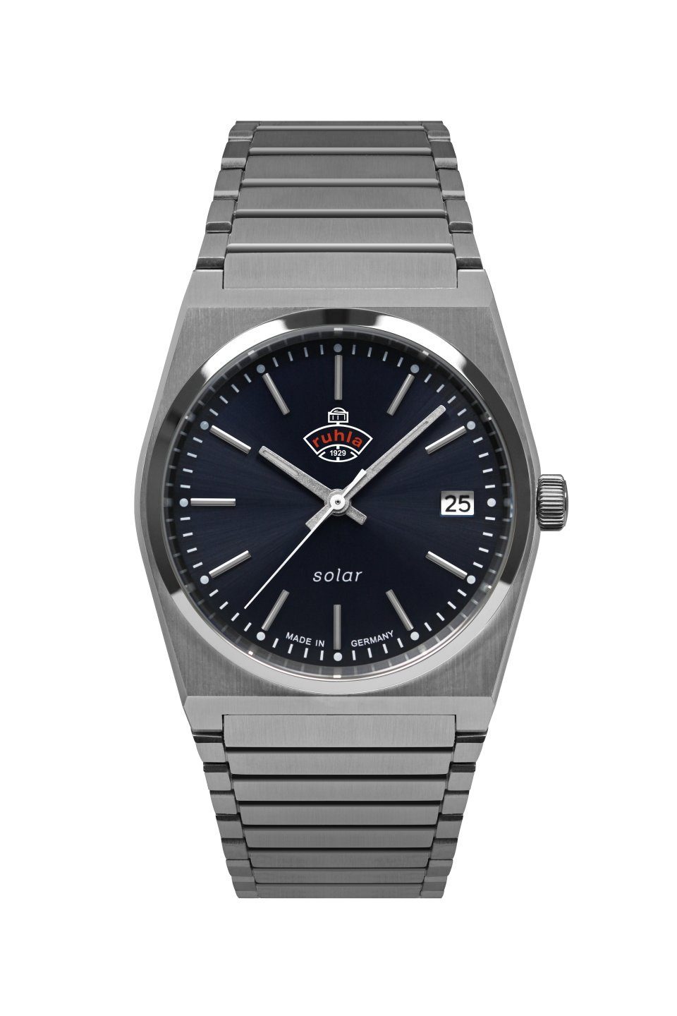 ruhla Solarhorloge Space Control Damen, 4641M3 Polshorloge, dameshorloge, datum,...