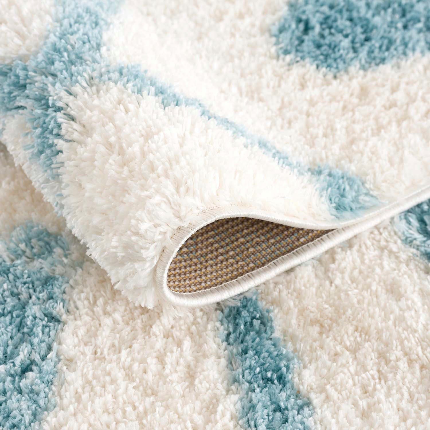 Carpet City Hoogpolig vloerkleed Pulpy 563 bijzonder zacht, etno-look, ideaal voor woonkamer & slaapkamer